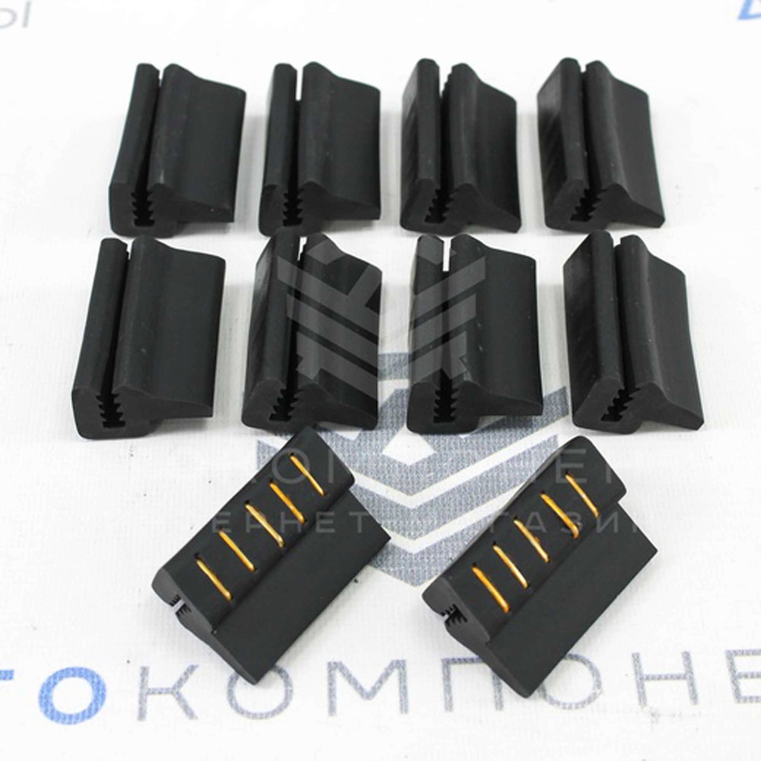 Накладки порогов KUDOS KIA RIO 4