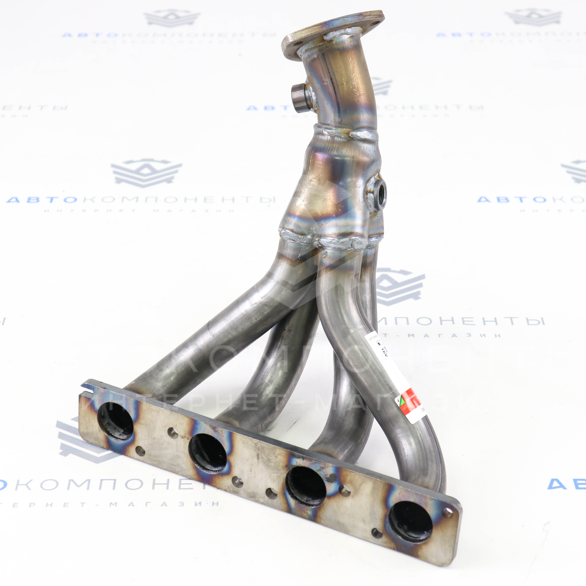 Вставка замены катализатора STT (4-1) 16V (под 2 датчика)