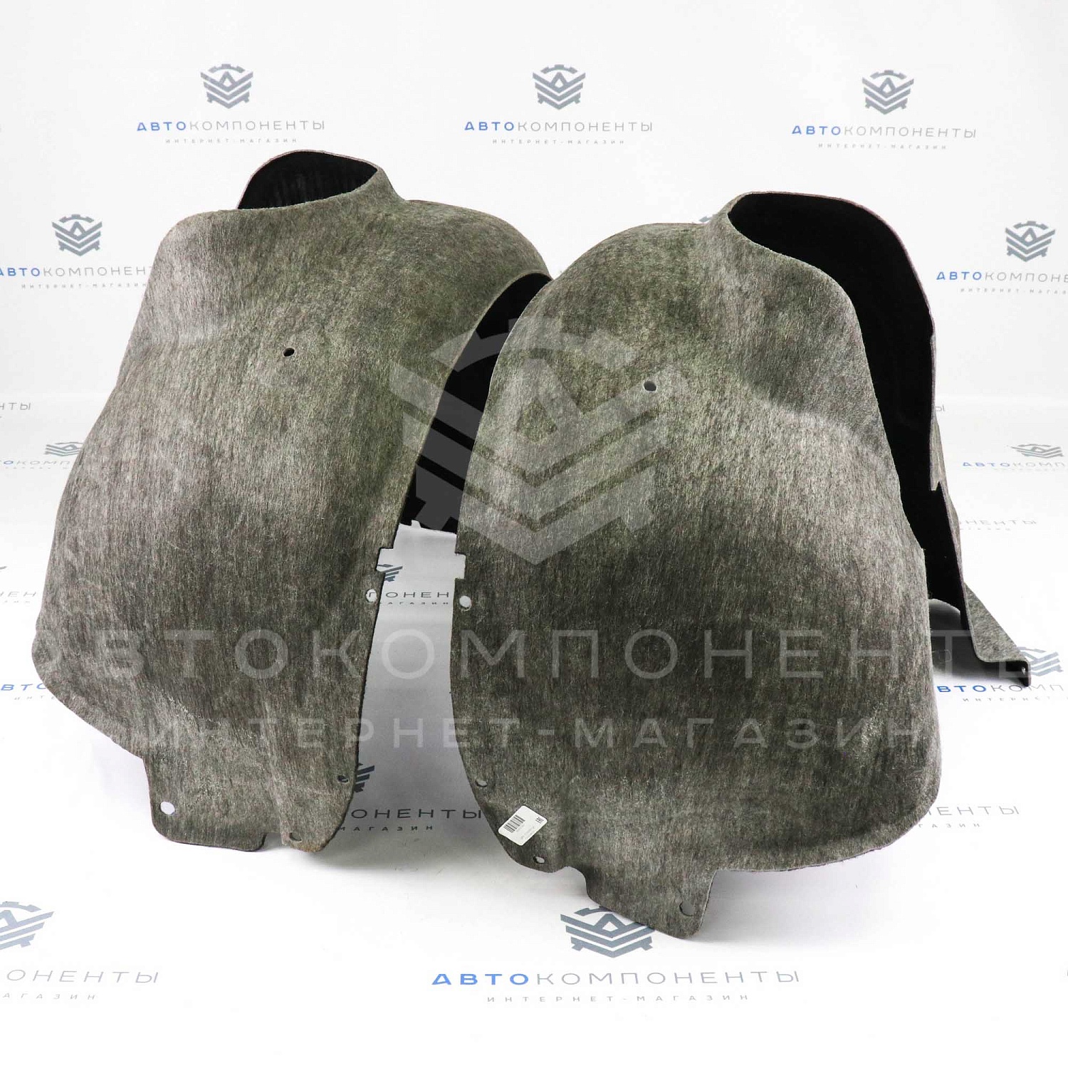 Щитки передних крыльев (ворсовые) Лада Vesta