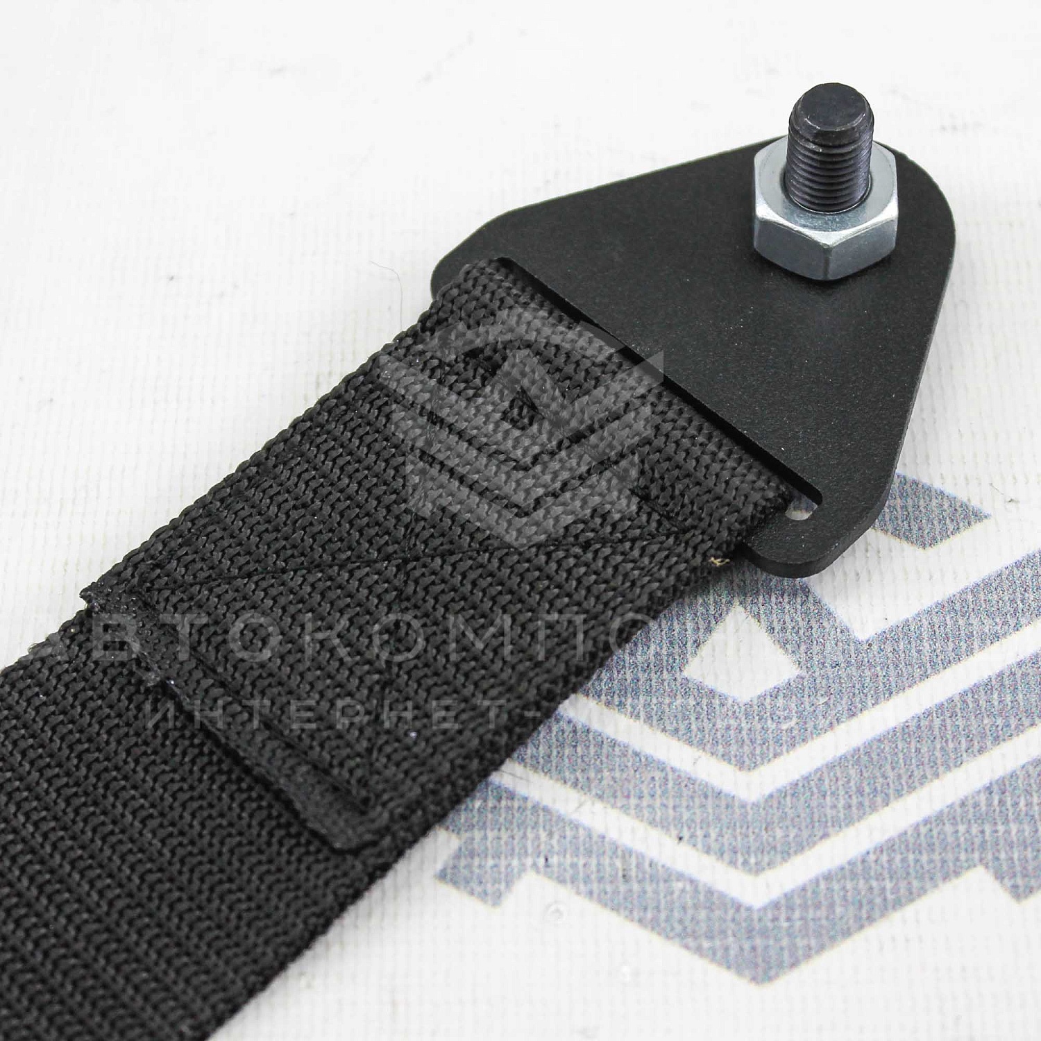 Стропа (петля) буксировочная (черная)