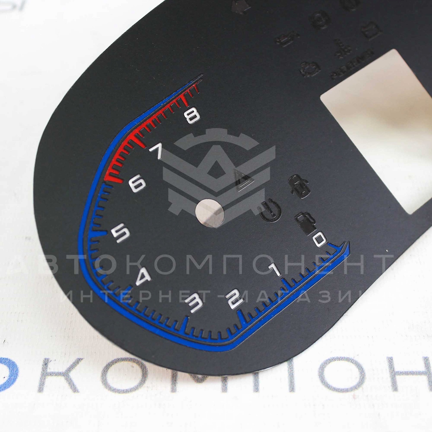 Накладка комбинации приборов Лада Гранта, Калина 2 в стиле BMW