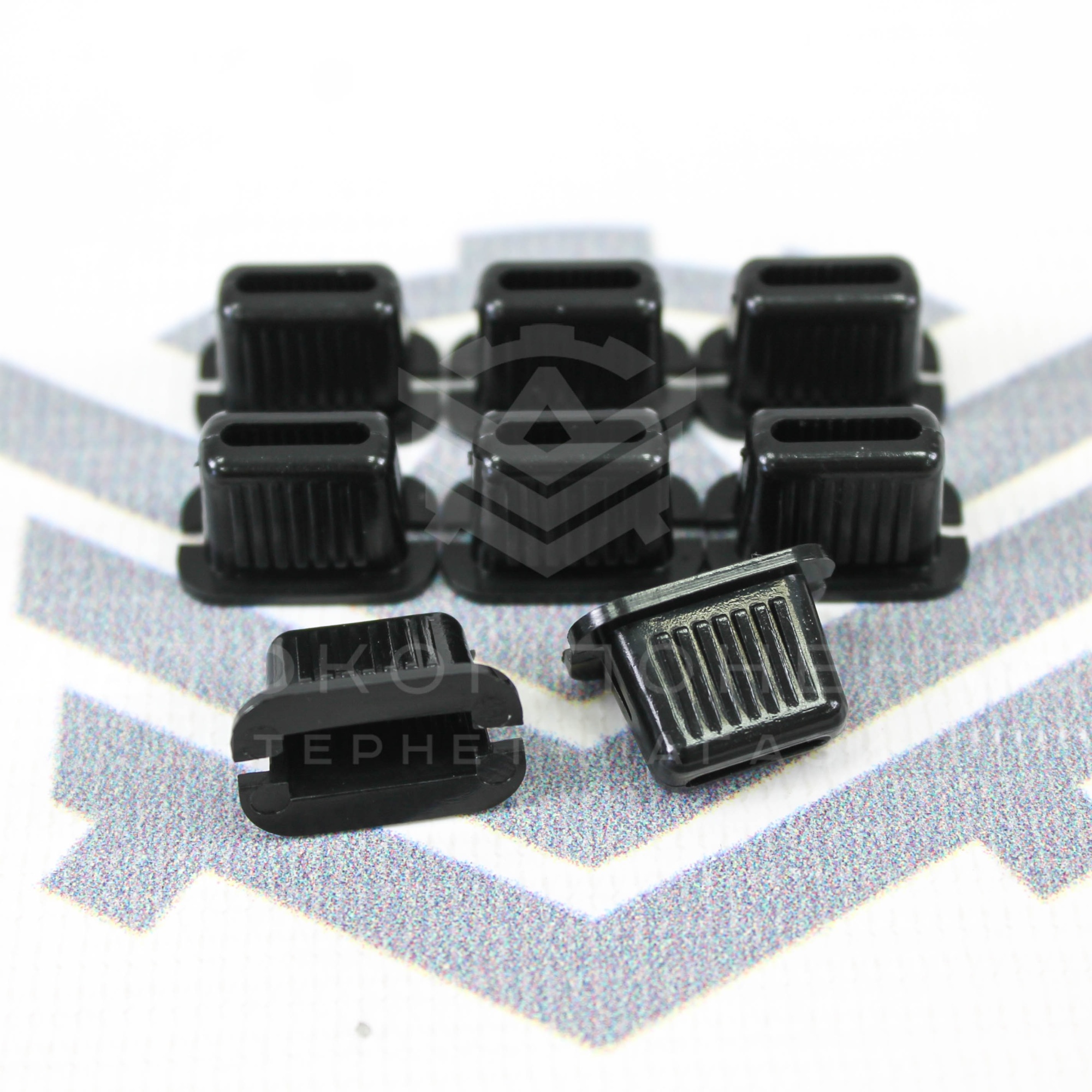 Комплект крепления облицовок порогов салона (внутренних) Лада Приора