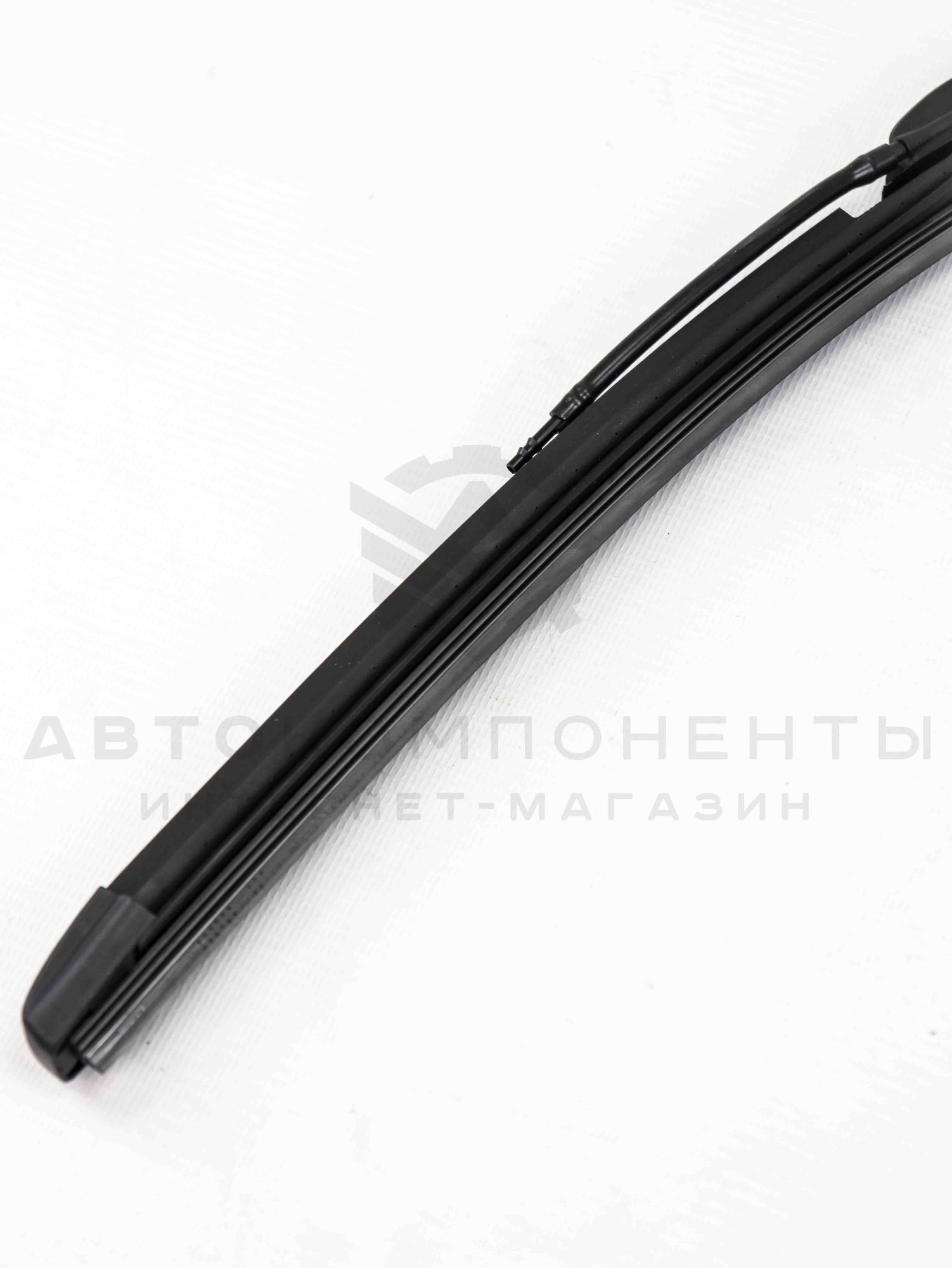 Бескаркасная щетка (дворник) с форсунками омывателя (600мм)