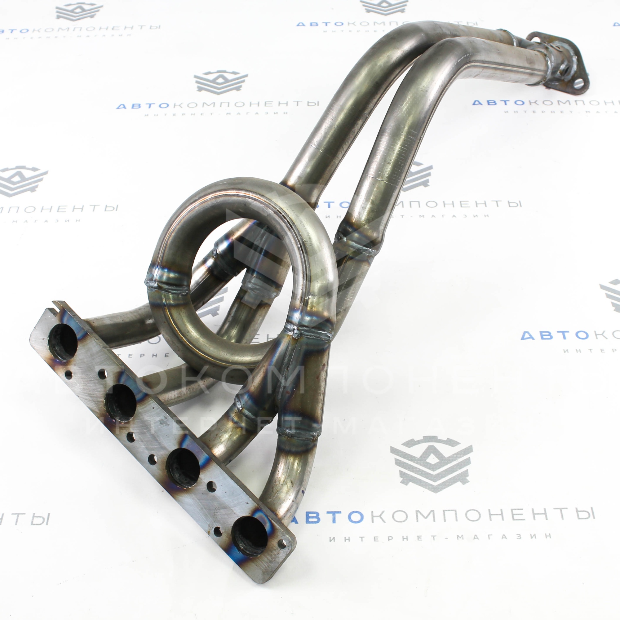 Выпускной коллектор (паук) "DK PRO" на "ушастом фланце" Subaru Sound 16v ВАЗ 2110-2112, Приора (ПНО0029)