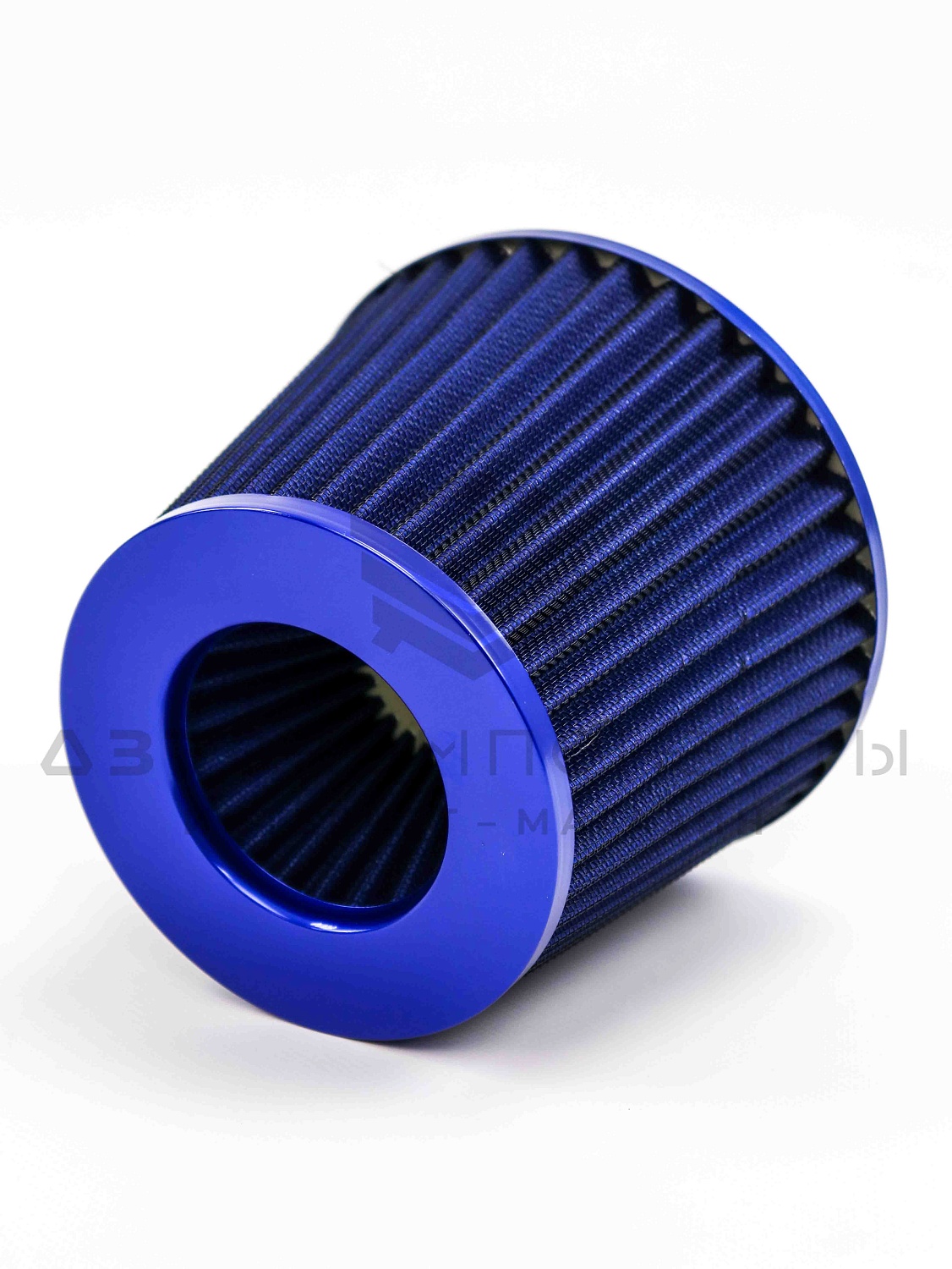 Воздушный фильтр нулевого сопротивления (нулевик) инжекторный (синий, конус)