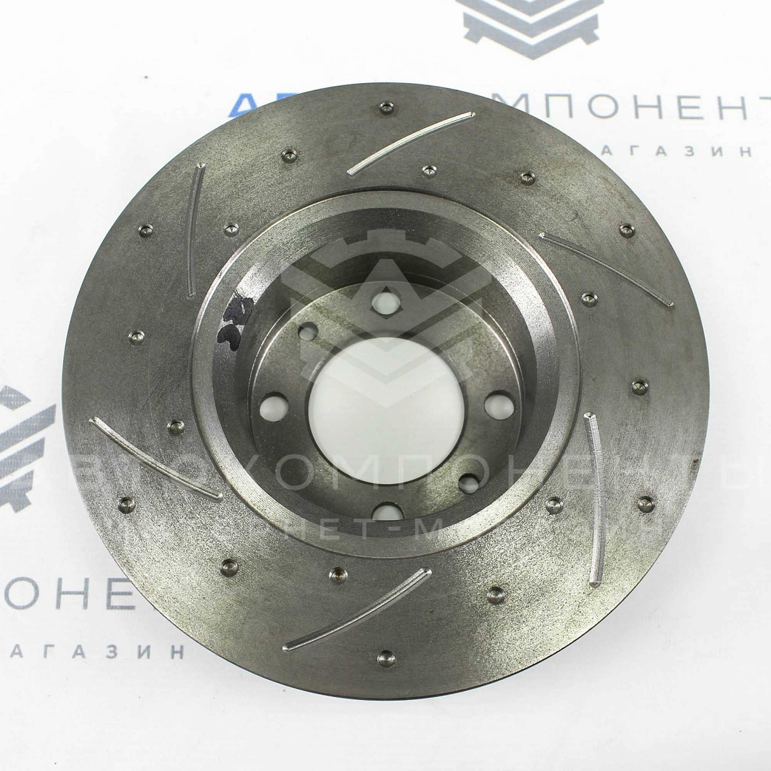 Тормозные диски "АТС" Sport (насечки, перфорация) ВАЗ 2101-2107