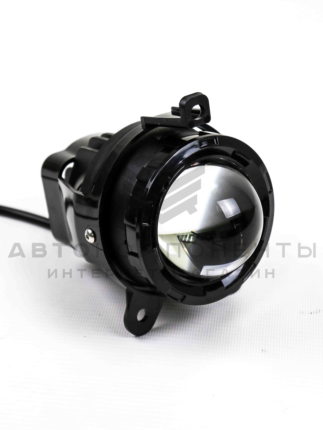 Противотуманные фары светодиодные BI-LED 50W взамен штатных ПТФ с линзами 3 дюйма на Лада Приора, Шевроле Нива, Газель . Комплект 2 шт. WD-021