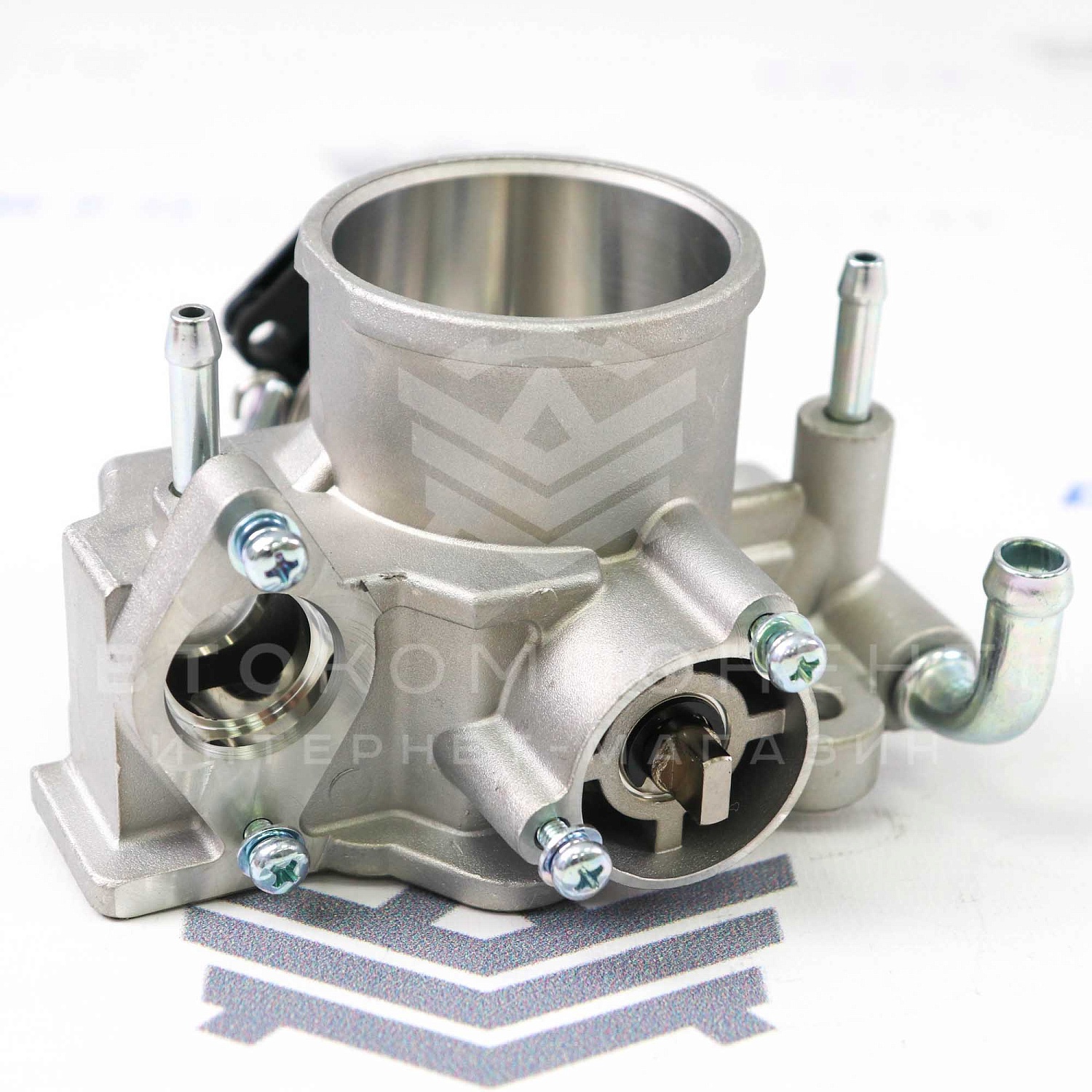 Дроссельная заслонка увеличенного диаметра 52мм ВАЗ 2108-2115, 2110-2112, Лада Приора, Калина