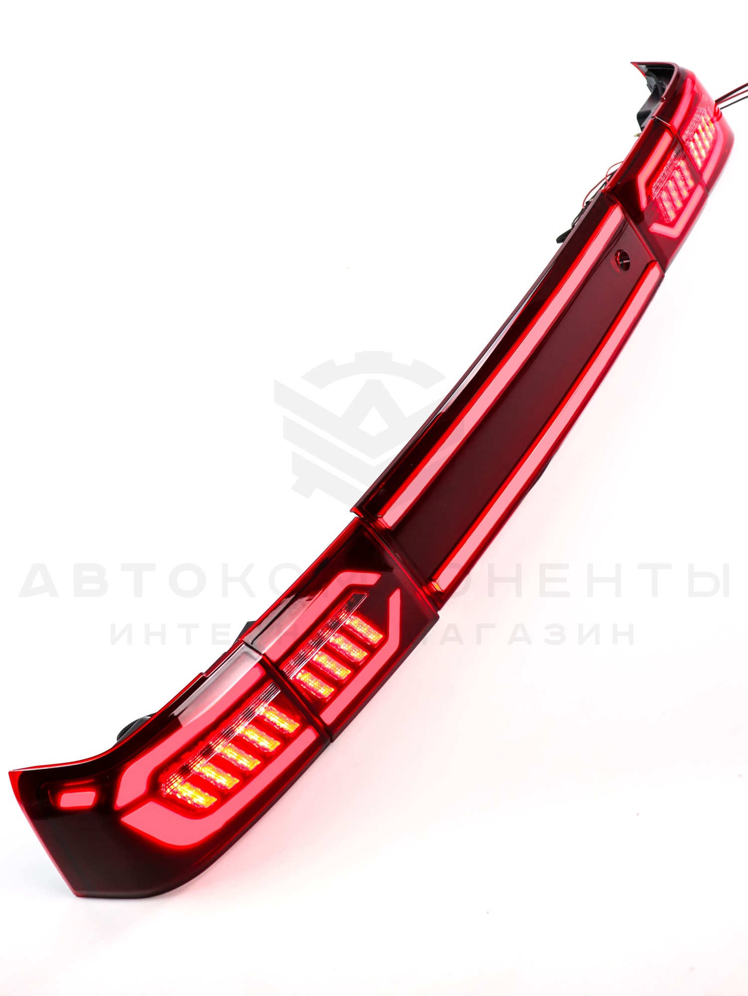 Светодиодные фонари в стиле AUDI RS с диодным катафотом ВАЗ 2112 (красные)