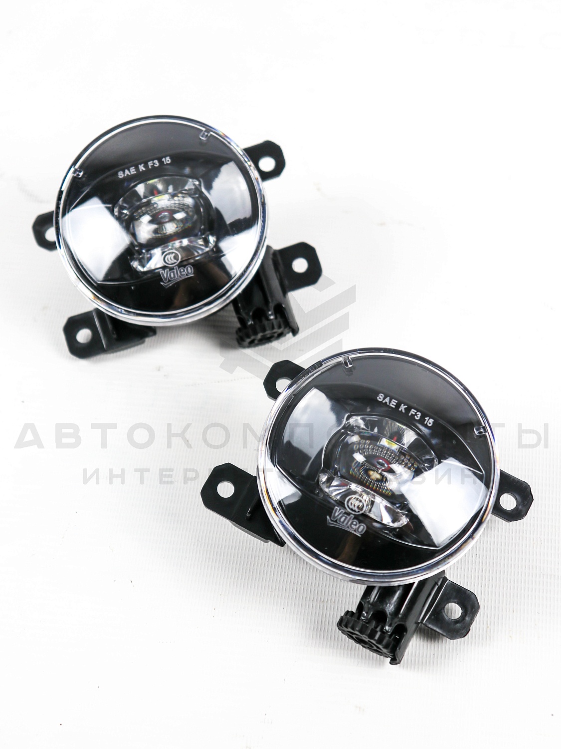 Светодиодные ПТФ "VALEO" Лада Vesta, X-Ray, Нива 4х4 Урбан, Гранта FL, Ларгус FL (FD-410L)