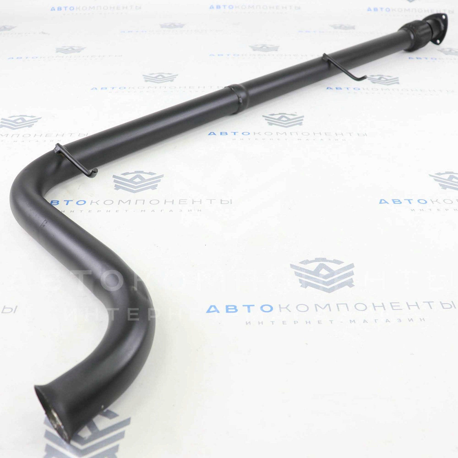 Труба "DK PRO" на "треугольном фланце" с гофрой Лада Приора (РЗ0045)