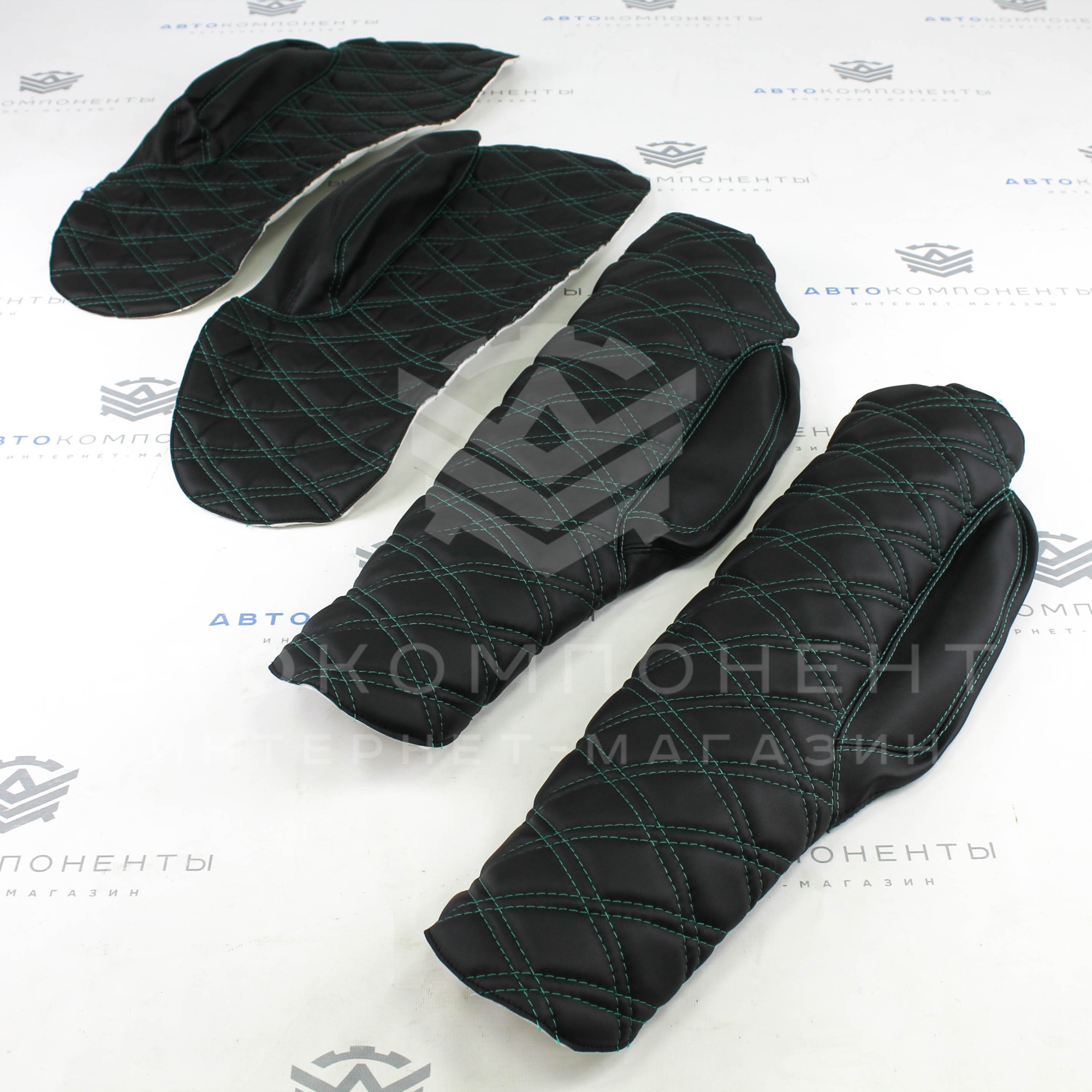 Вставки дверей (люкс) "Ромб 2 строчки" ВАЗ 2114, 2115