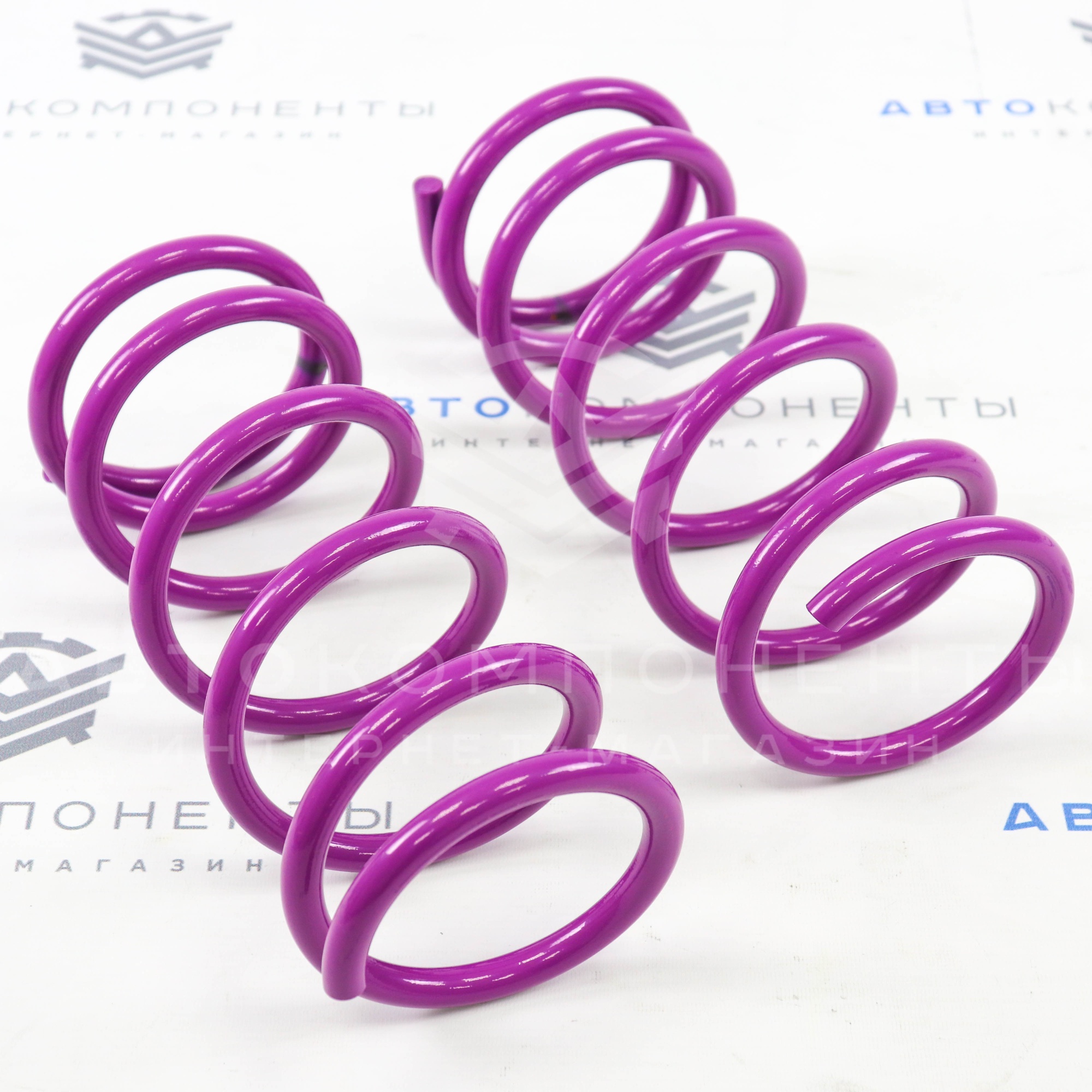 Пружины задней подвески "ТЕХНОРЕССОР" DRIFT (56КГ) ВАЗ 2101-2107 -50мм (фиолетовые)