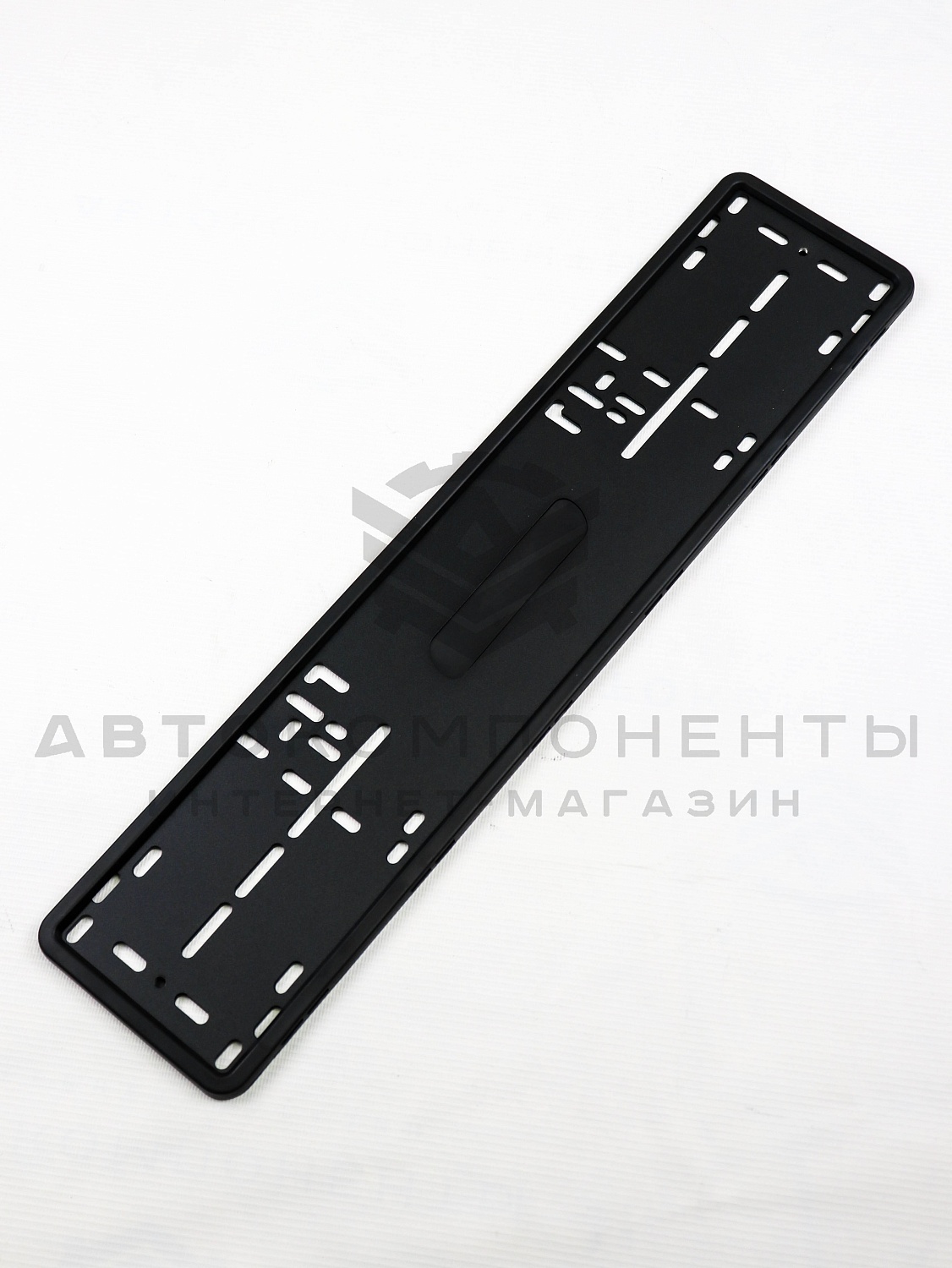 Силиконовые номерные рамки (черные)