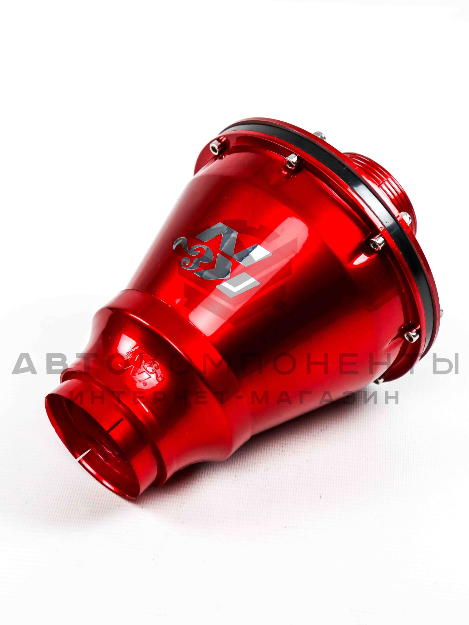 Универсальный холодный впуск K&N Apollo style (красный)