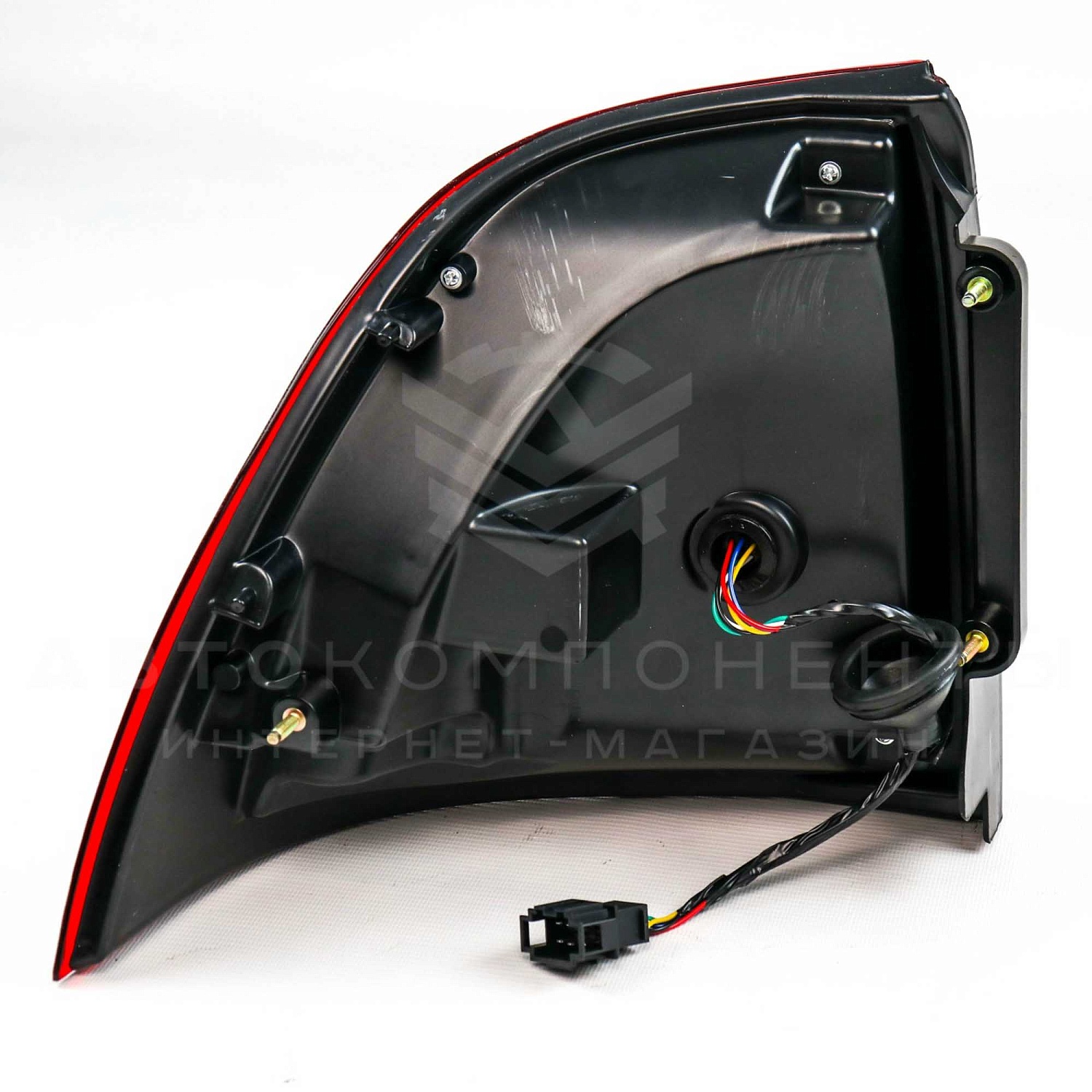 Светодиодные фонари Лада Приора в стиле Mustang (красные)