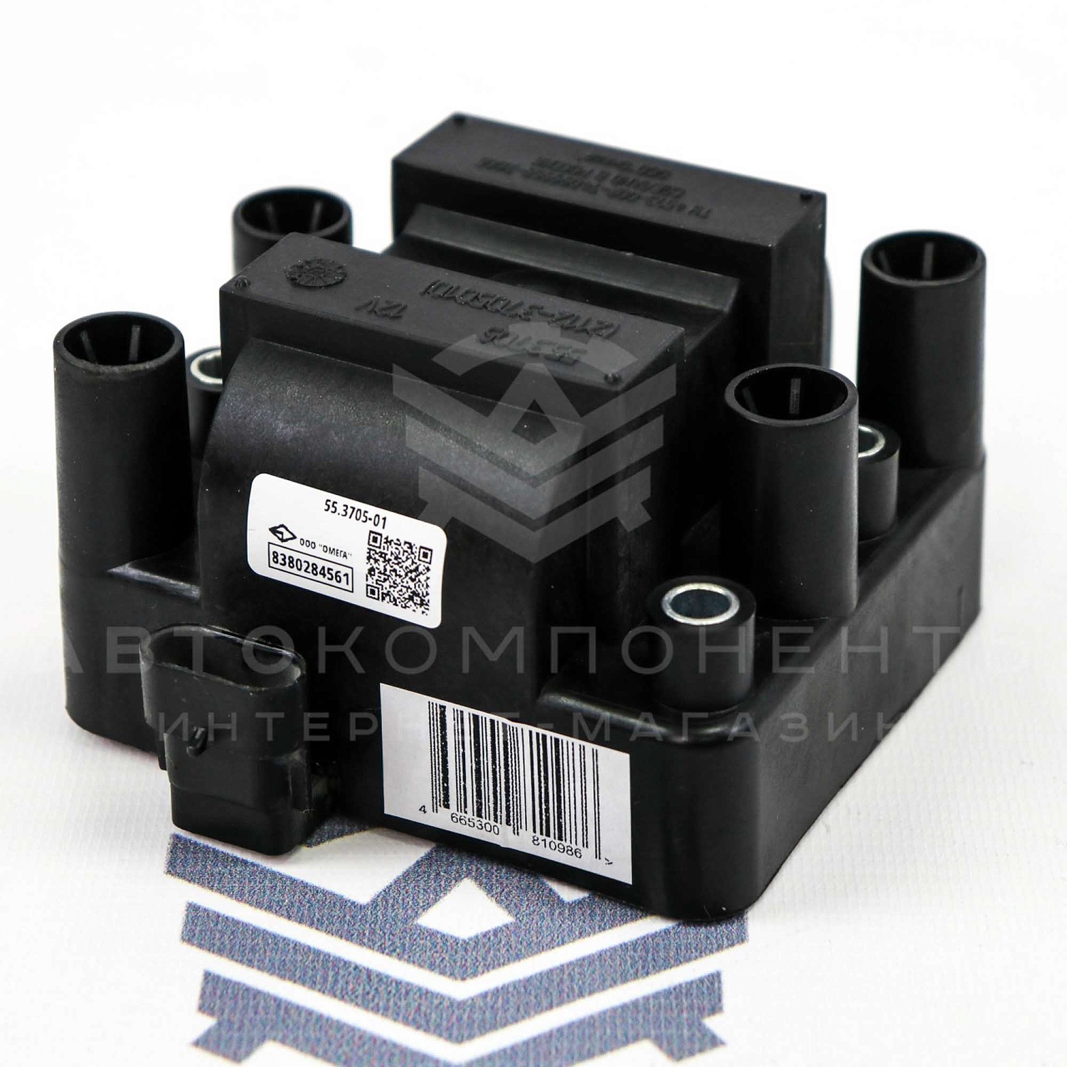 Модуль зажигания "ОМЕГА" 1.5л (инжекторный двигатель) ВАЗ 2108-2115, 2110-2112 (55.3705-01)