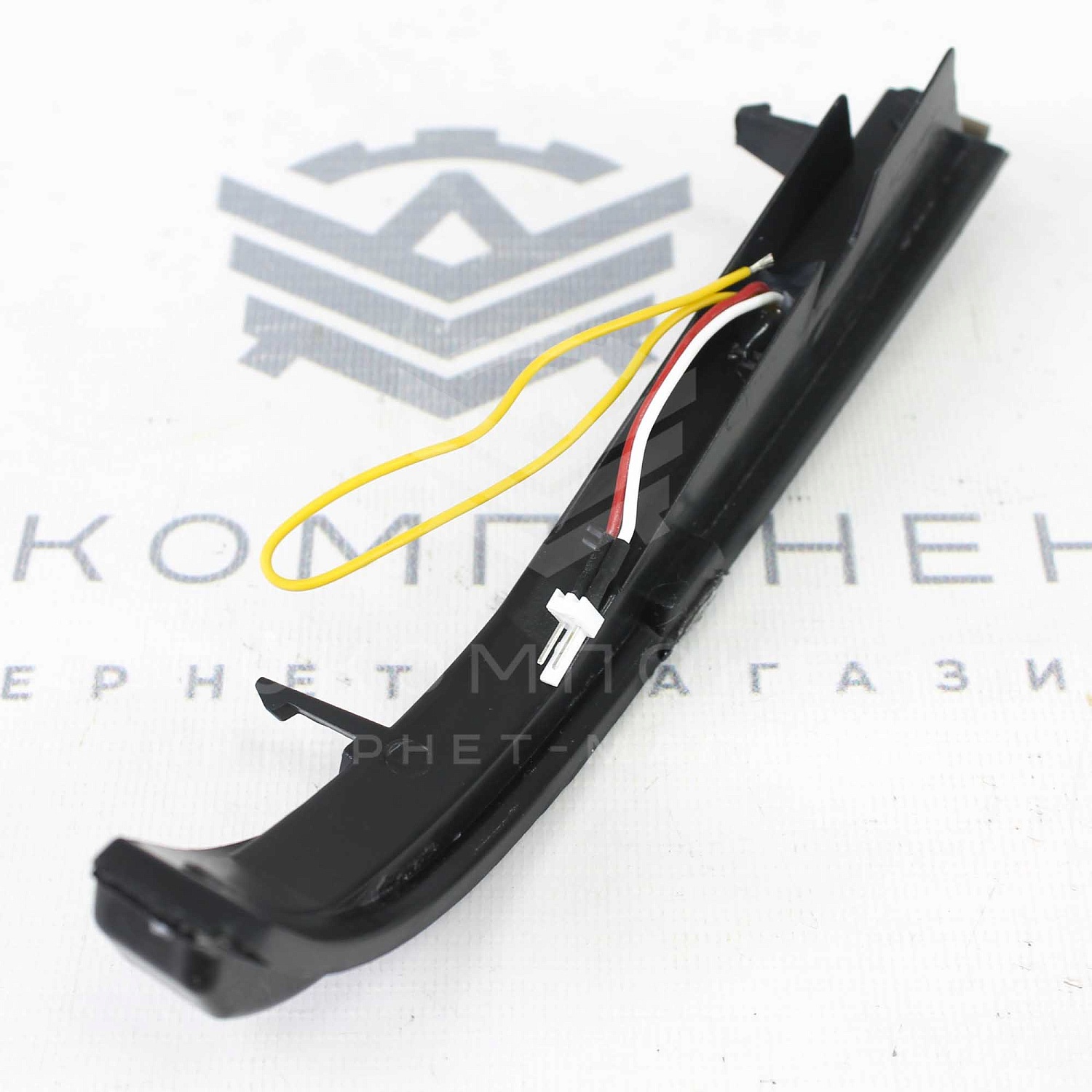 Повторители зеркал Лада Приора с бегающим поворотником "White Мульти" (тонированные) (ML084)