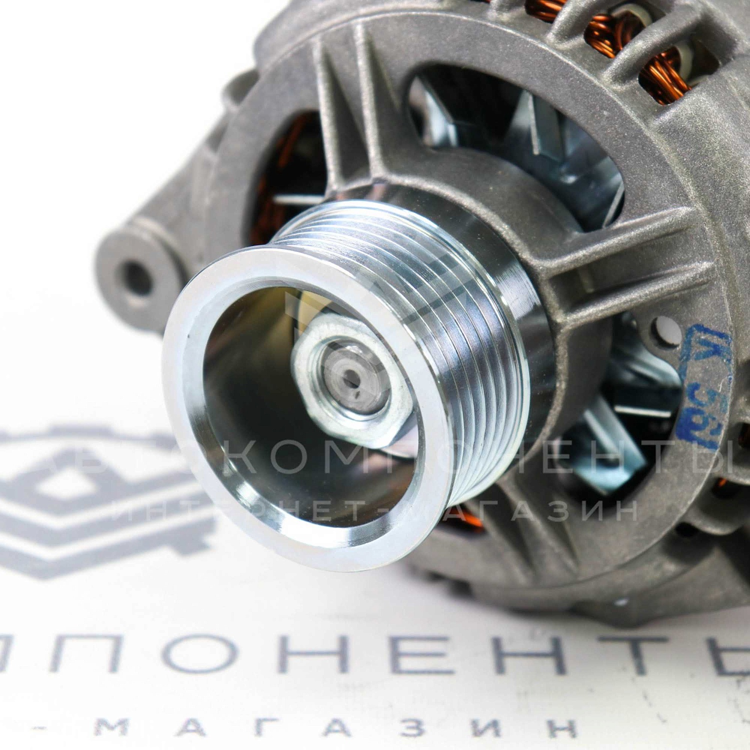 Генератор "КЗАТЭ" 115А Лада Приора, Калина, Гранта (9402 3701 14)