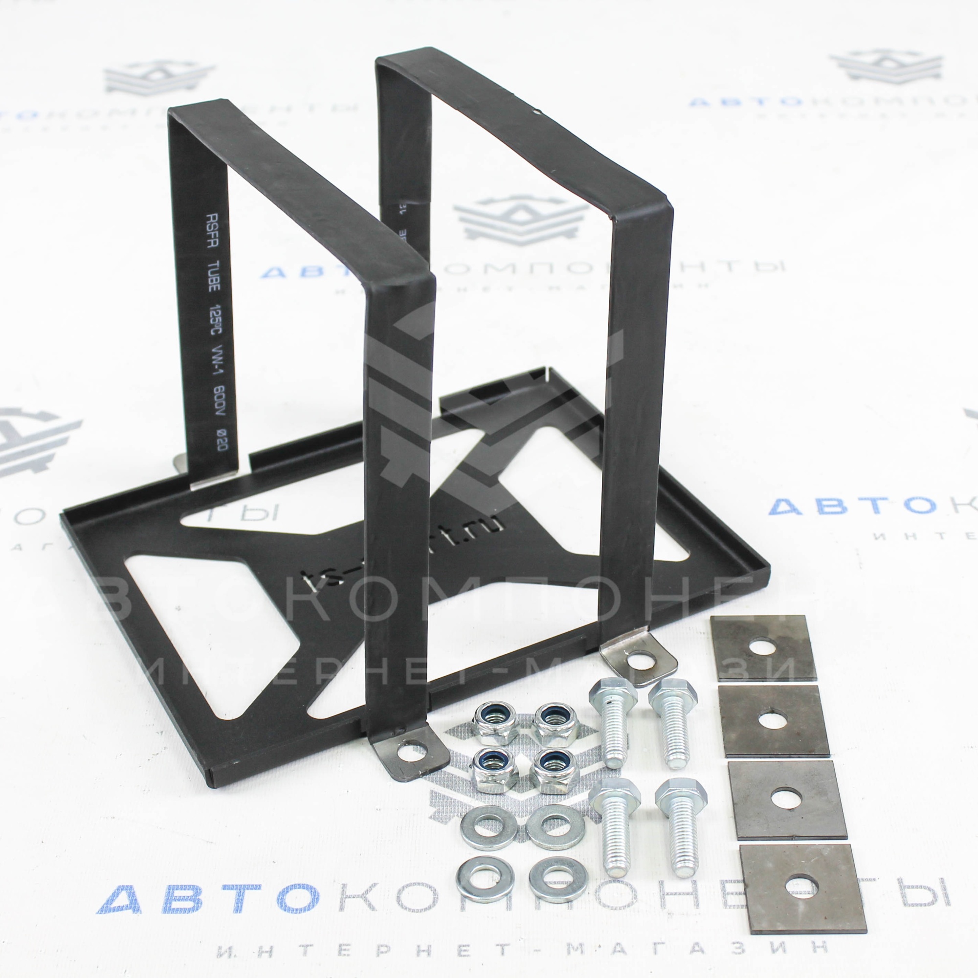 Кронштейн крепления АКБ по приложению РАФ 252*186*180мм "TS-SPORT"