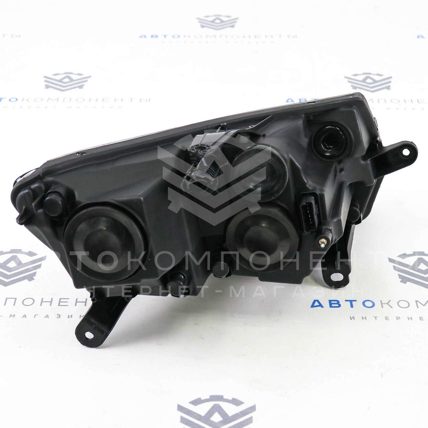 Фары Лада Ларгус FL в стиле Audi с бегающими поворотниками и двойными BI-LED линзами