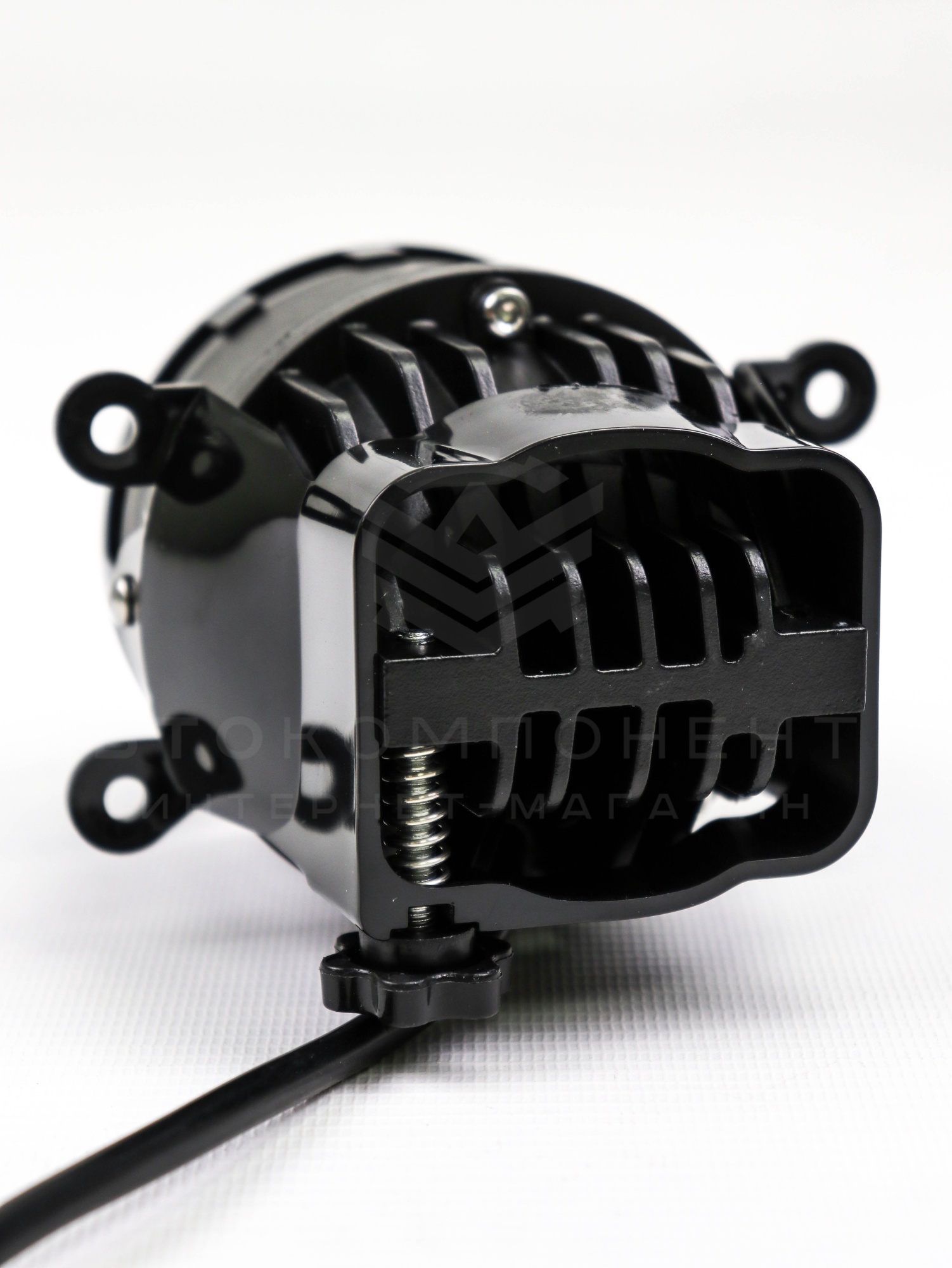 Противотуманные светодиодные фары (ПТФ) BI-LED (ближний+дальний) с линзами 50W (3 дюйма) Лада Vesta, Гранта FL, X-RAY, Ларгус FL