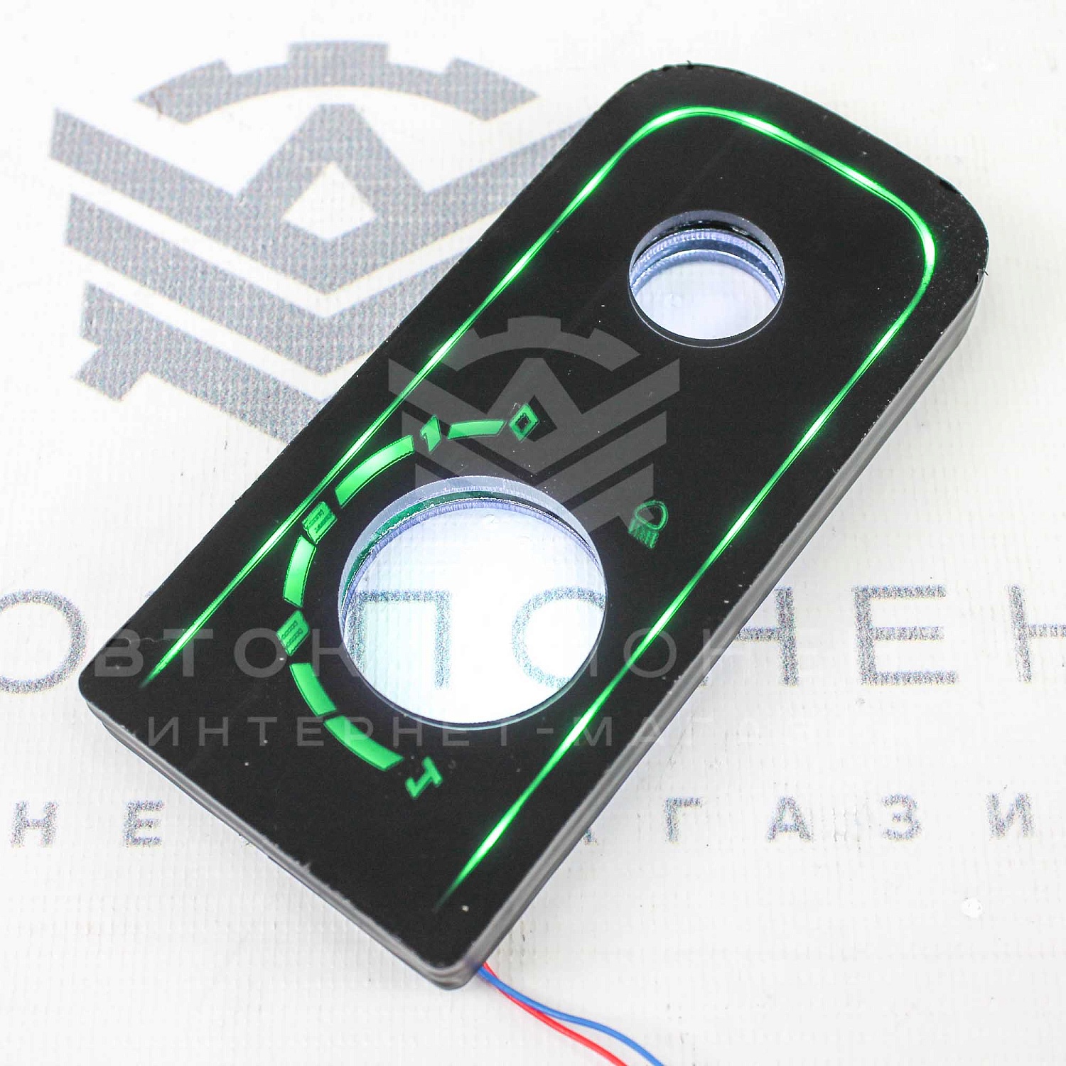 Модуль управления регулировки фар с подсветкой (зеленая) ВАЗ 2113, 2114, 2115