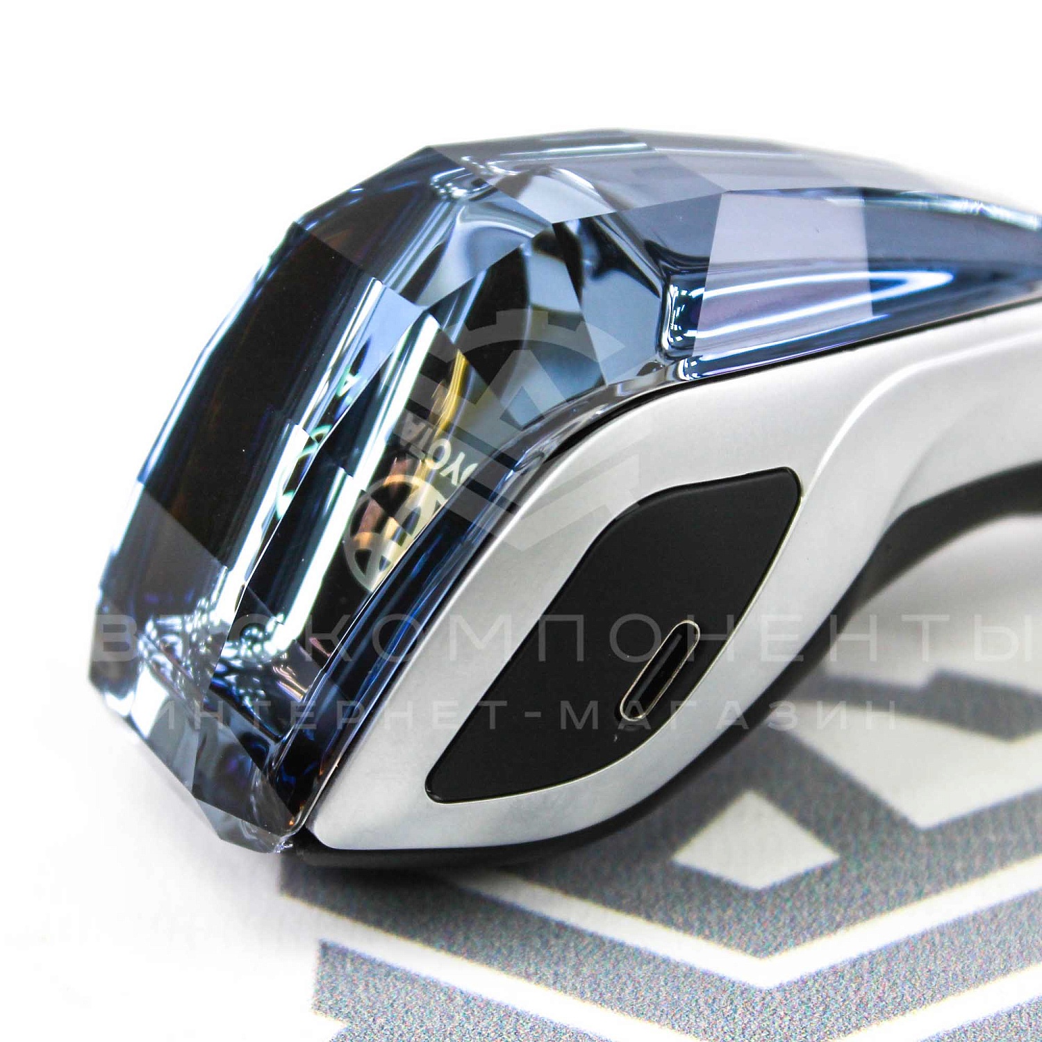 Ручка КПП TOYOTA "Кристалл" с подсветкой (универсальная)