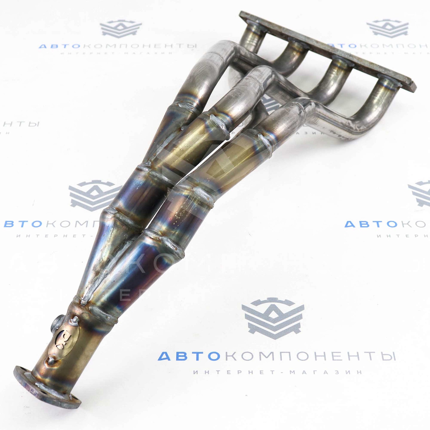 Выпускной коллектор (паук) "DK PRO" на "треугольном фланце" 16v 4-2-1 ВАЗ 2110-2112, Приора (ПНО0023)