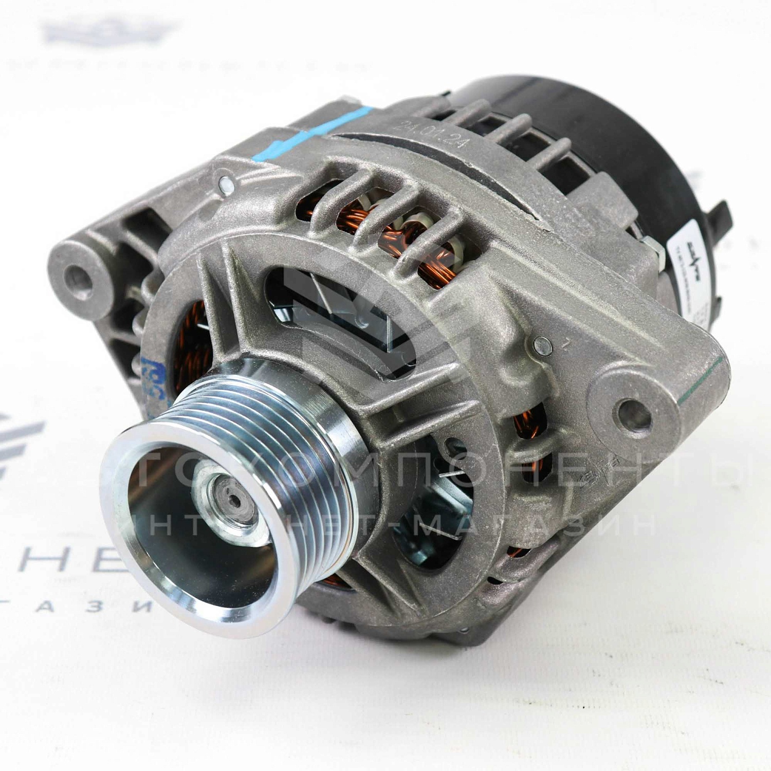 Генератор "КЗАТЭ" 115А Лада Приора, Калина, Гранта (9402 3701 14)
