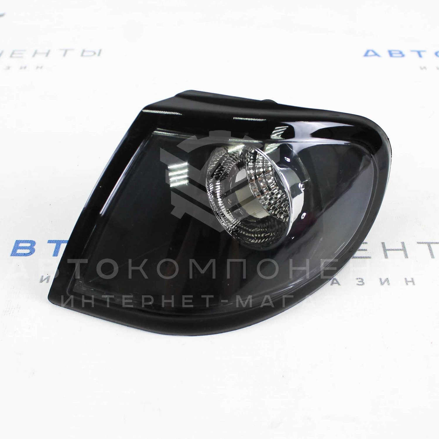 Поворотники фар в стиле PRO SPORT с хром кольцом ВАЗ 2113-2115, черные