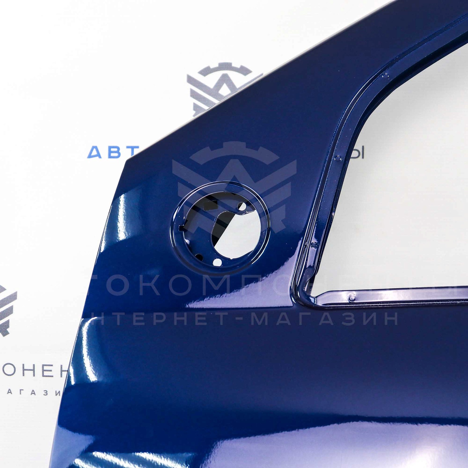 Дверь передняя (левая) с отверстиями под молдинг Лада Ларгус в цвет кузова