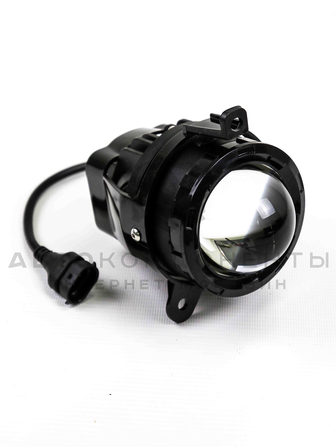 Противотуманные фары светодиодные BI-LED 50W взамен штатных ПТФ с линзами 3 дюйма на Лада Приора, Шевроле Нива, Газель . Комплект 2 шт. WD-021