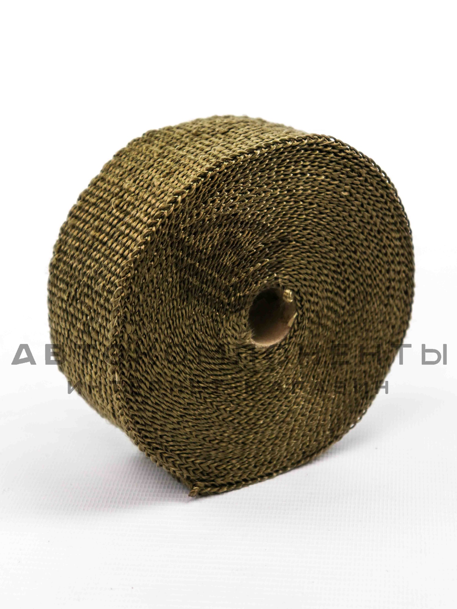 Термолента для глушителя, коллектора. Жаростойкая базальтовая термолента 10М