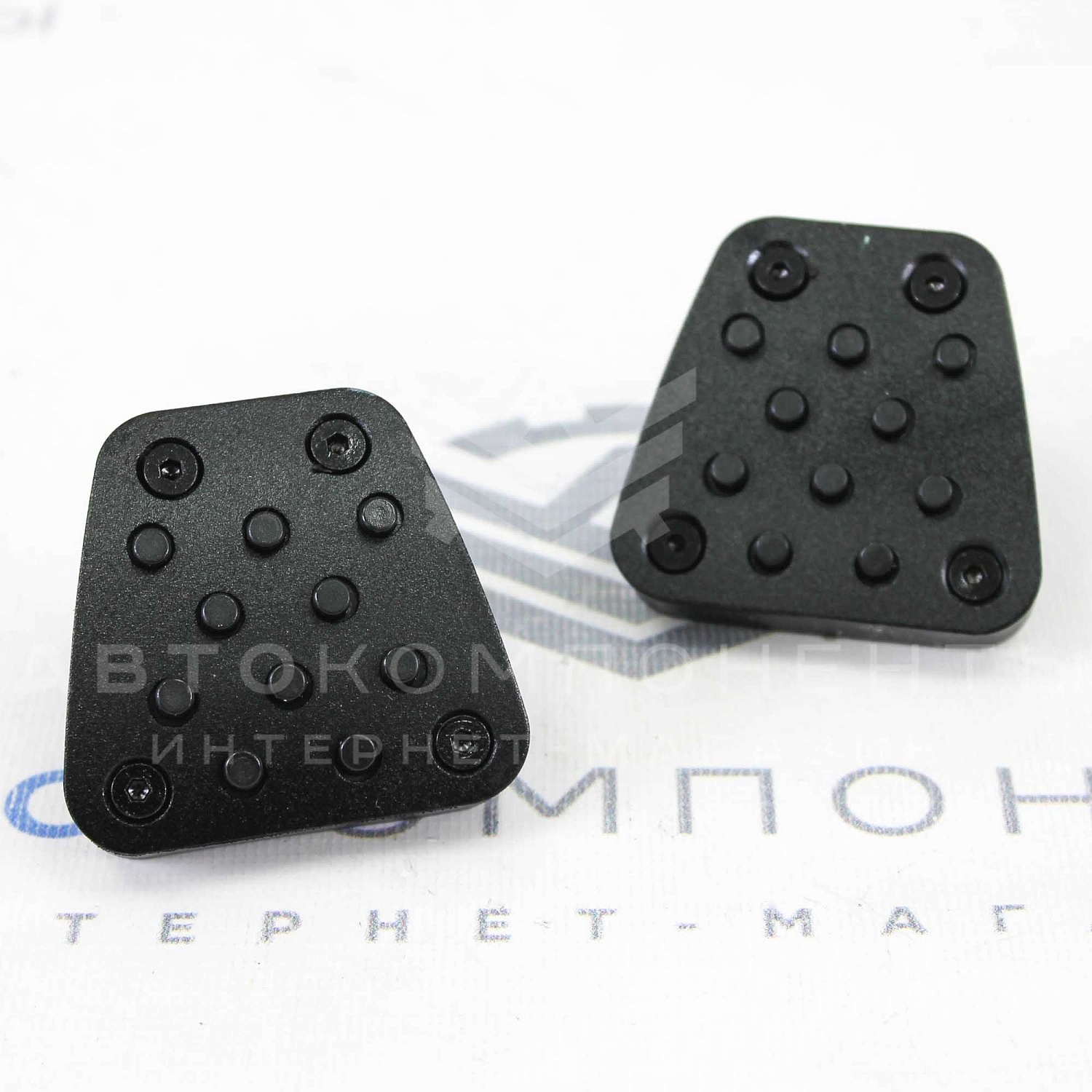 Накладки на педали "Sal-Man" (черные)