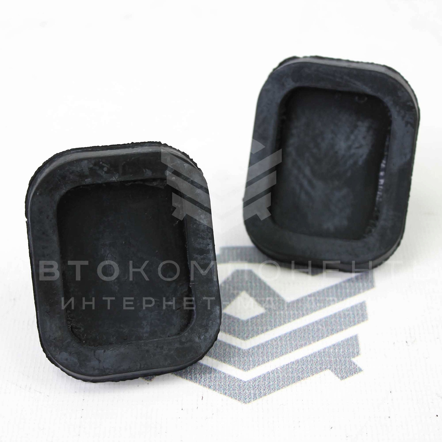 Накладки на педали (черные) ВАЗ 2101-2107 (комп. 3шт)