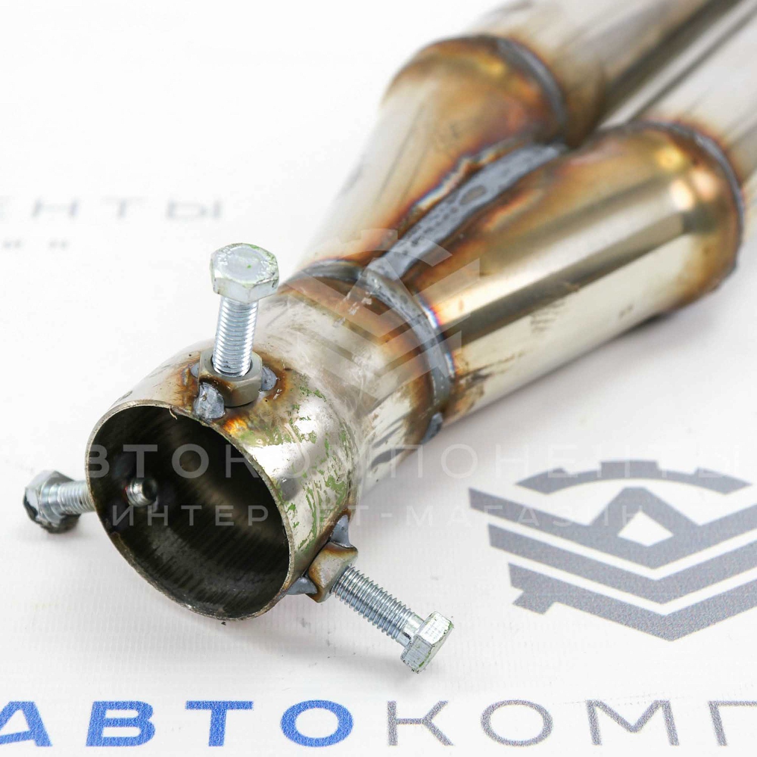 Универсальная насадка на глушитель (шотган) "DK PRO" (нержавейка) (Н0001)