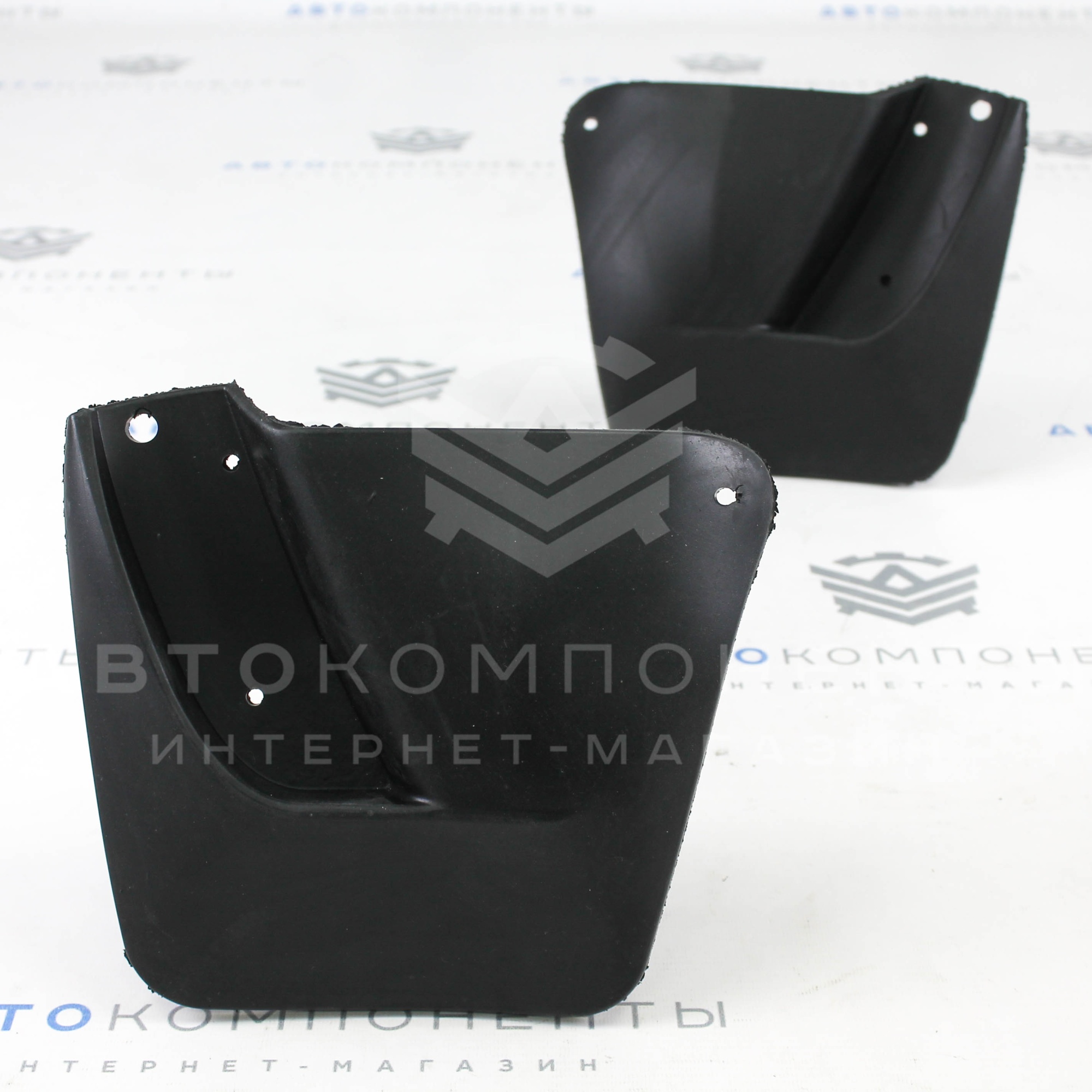 Задние увеличенные брызговики (фартуки) Лада Гранта, Гранта FL, Калина 2