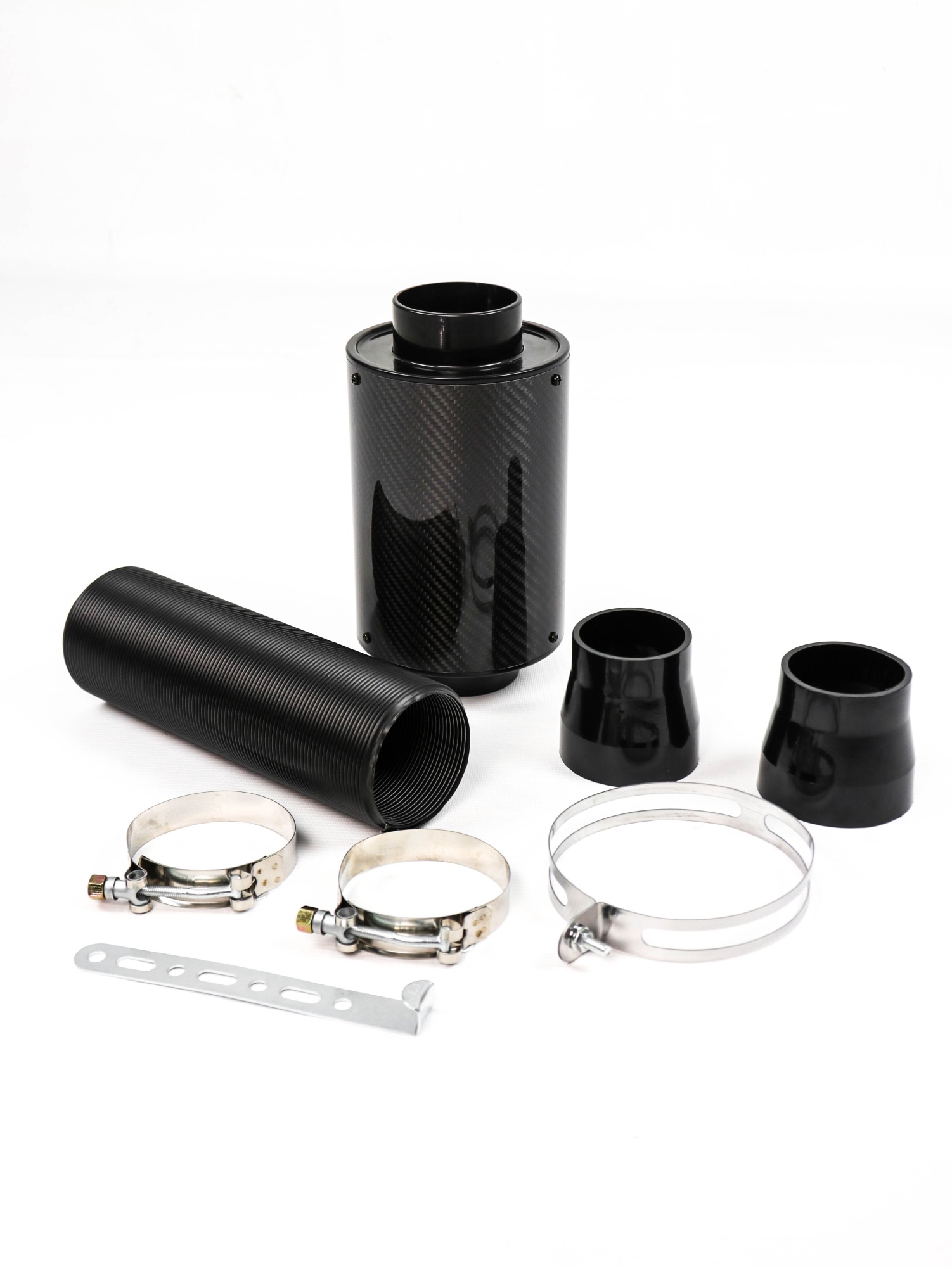 Универсальный холодный впуск в карбоновом корпусе закрытого типа