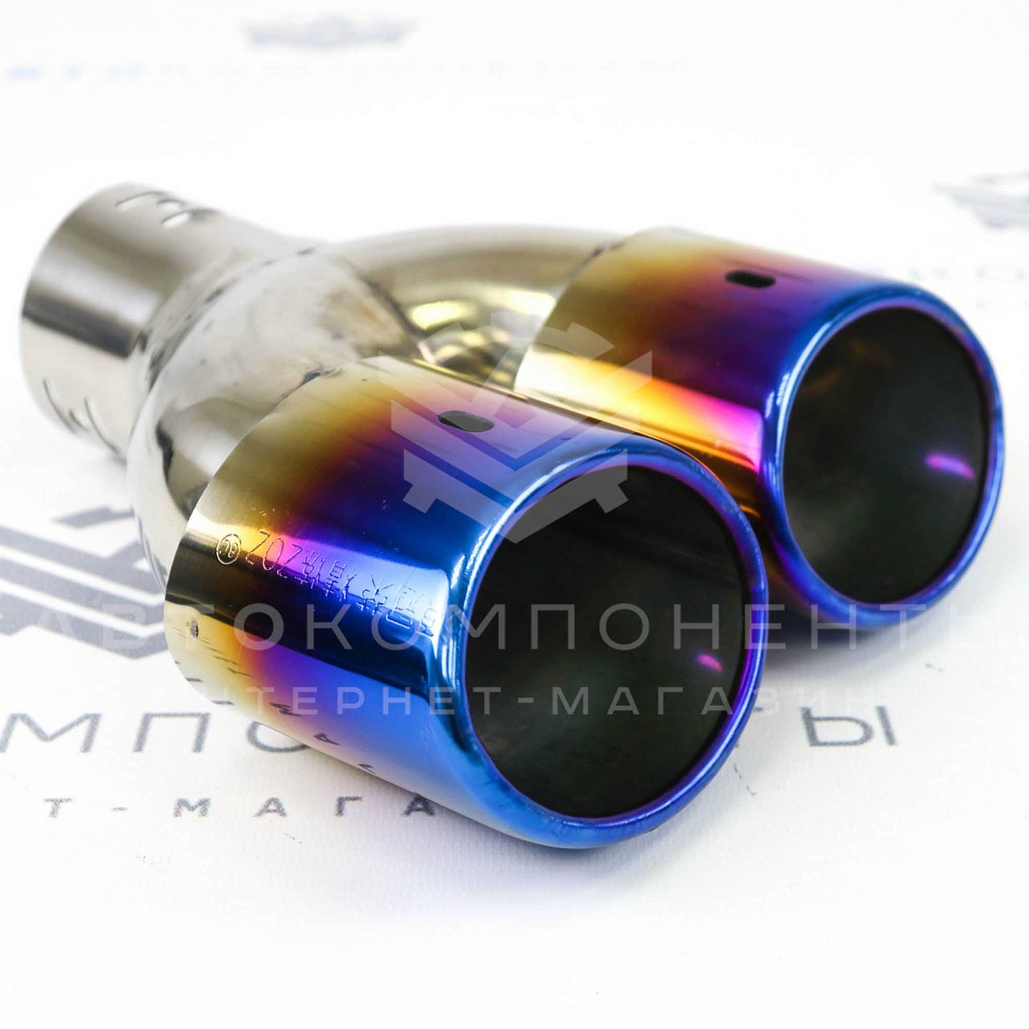 Раздвоенная насадка "Обоженная" (скошенная, овальная)