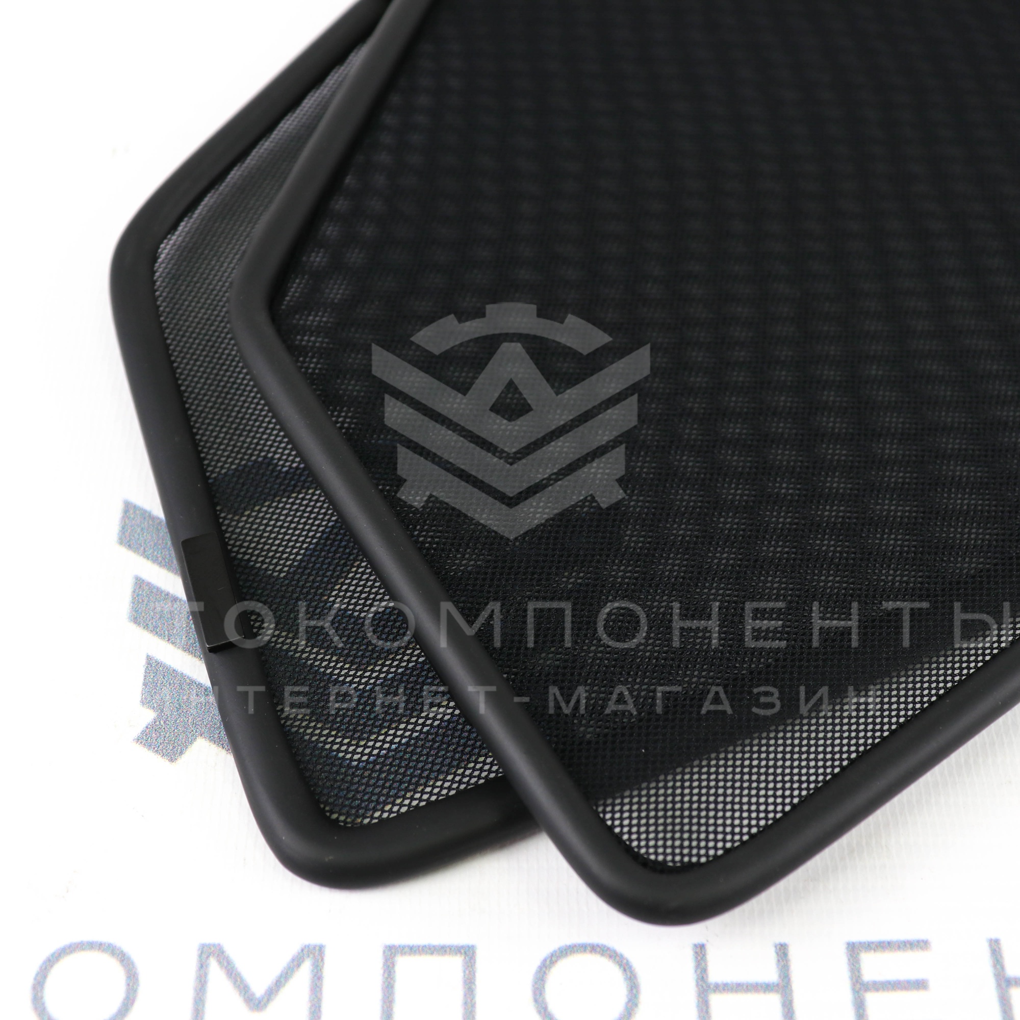 Каркасные солнцезащитные шторки на магнитах Toyota Highlander (2013 г.в)