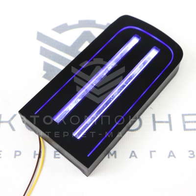 LED модуль корректора фар (удлиненный) ВАЗ 2113, 2114, 2115 (синяя подсветка)