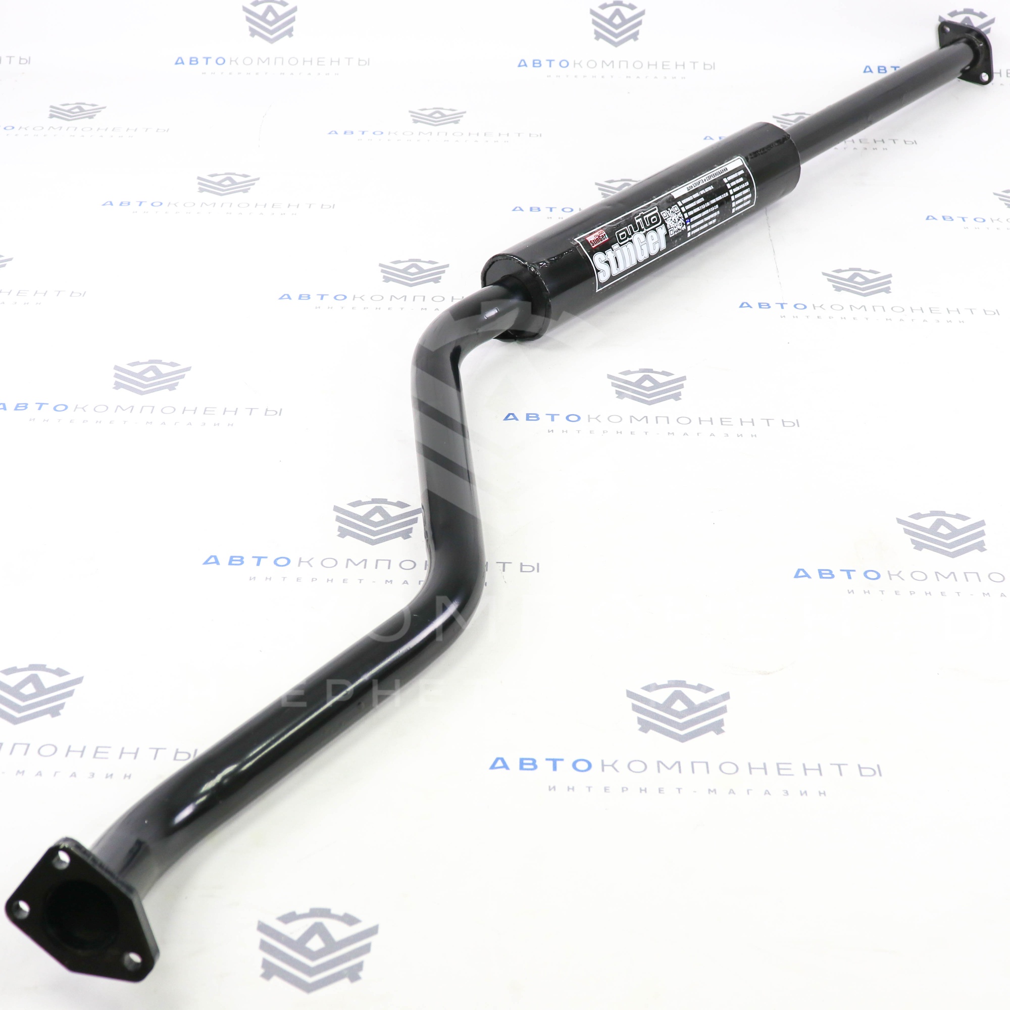 Выпускной комплект "Stinger" с глушителем Mitsubishi Lancer 9 (1.6)