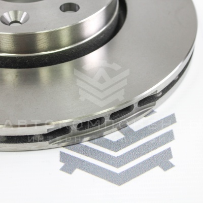 Вентилируемые передние тормозные диски БАС (стандарт) Лада Vesta, X-Ray, Ларгус