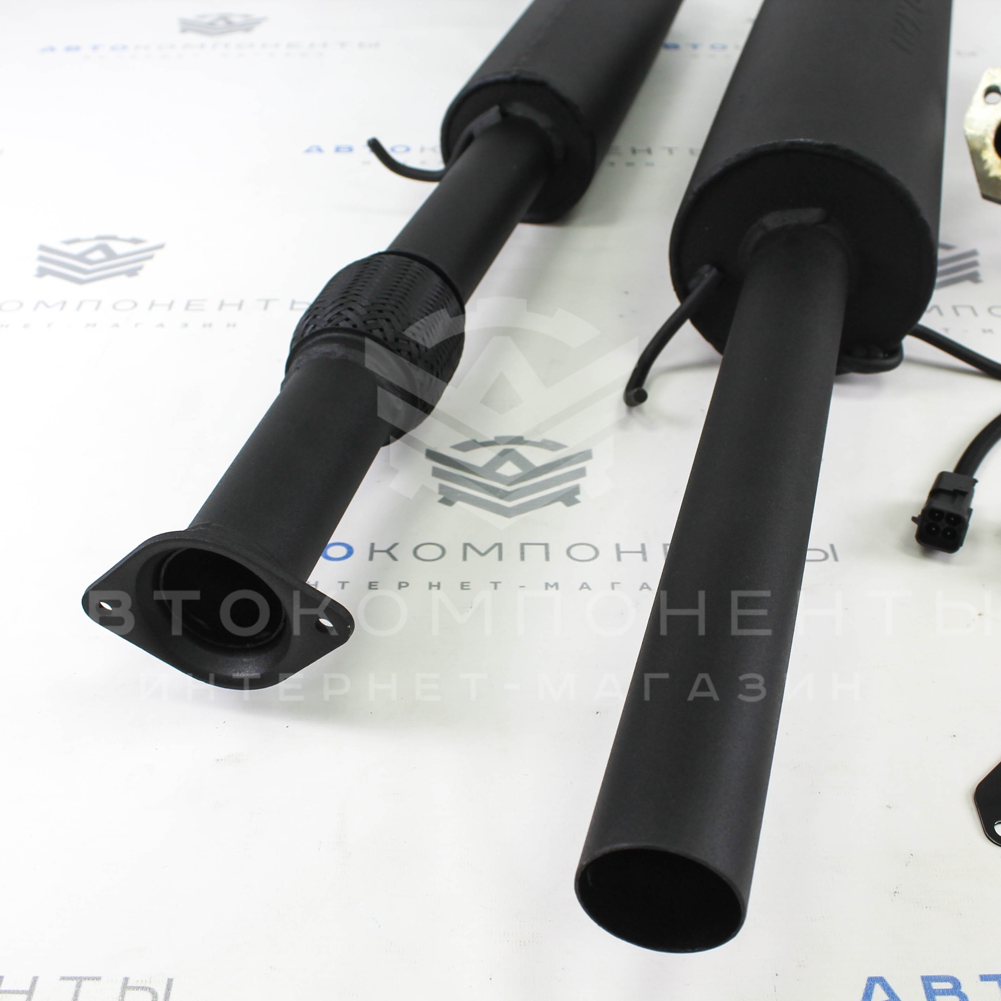 Выпускной комплект "DK PRO" 8V с глушителем ВАЗ 21099