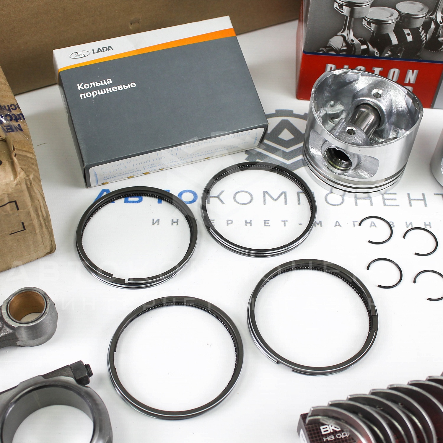 Мотокомплект 2.0л (d=82.4мм) Шевроле Нива, Лада Нива 4х4