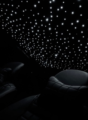 "Звездное небо" для установки в обивку потолка (300 нитей) (Bluetooth)