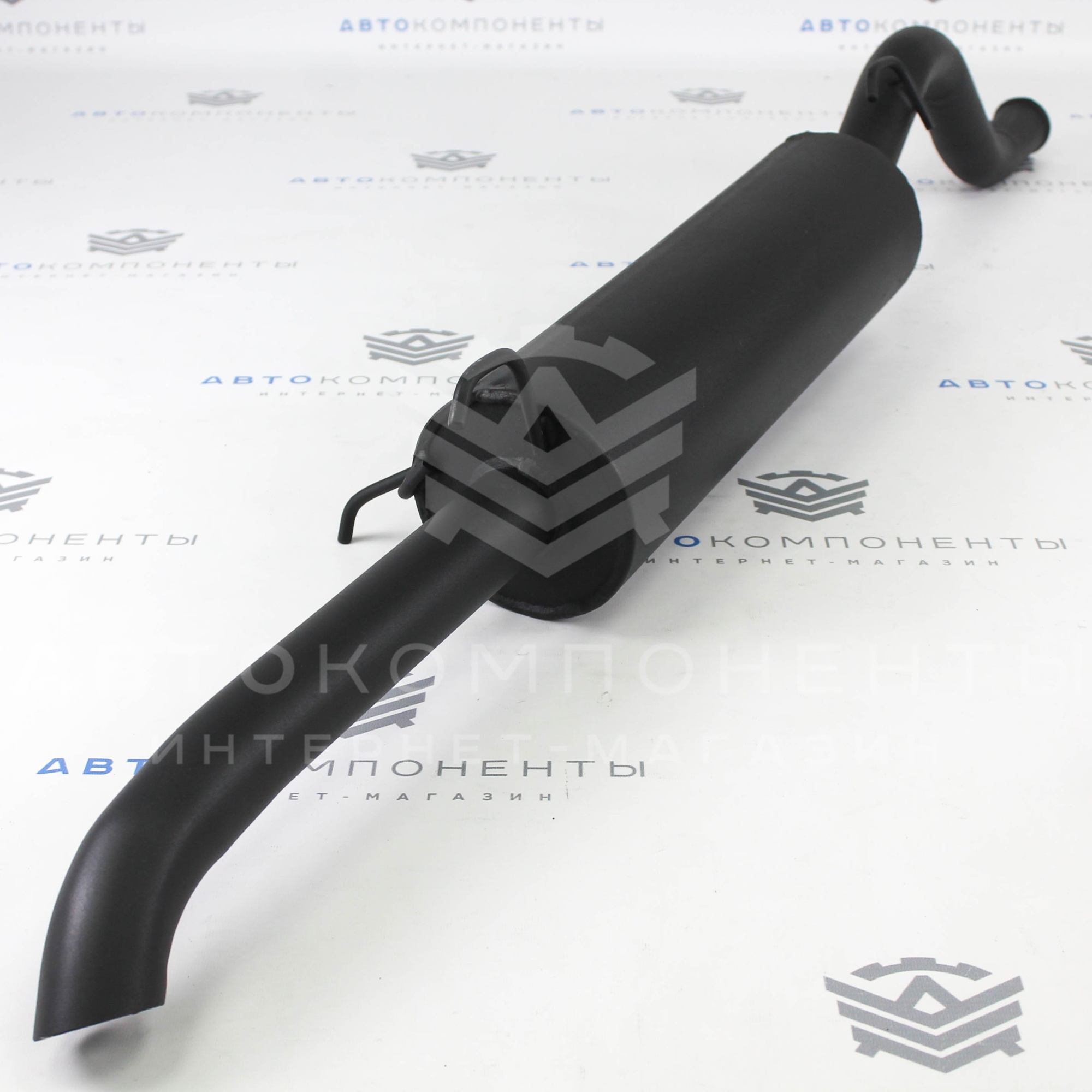 Выпускной комплект "DK PRO" 8V на треугольном фланце с глушителем (комфорт) ВАЗ 2115