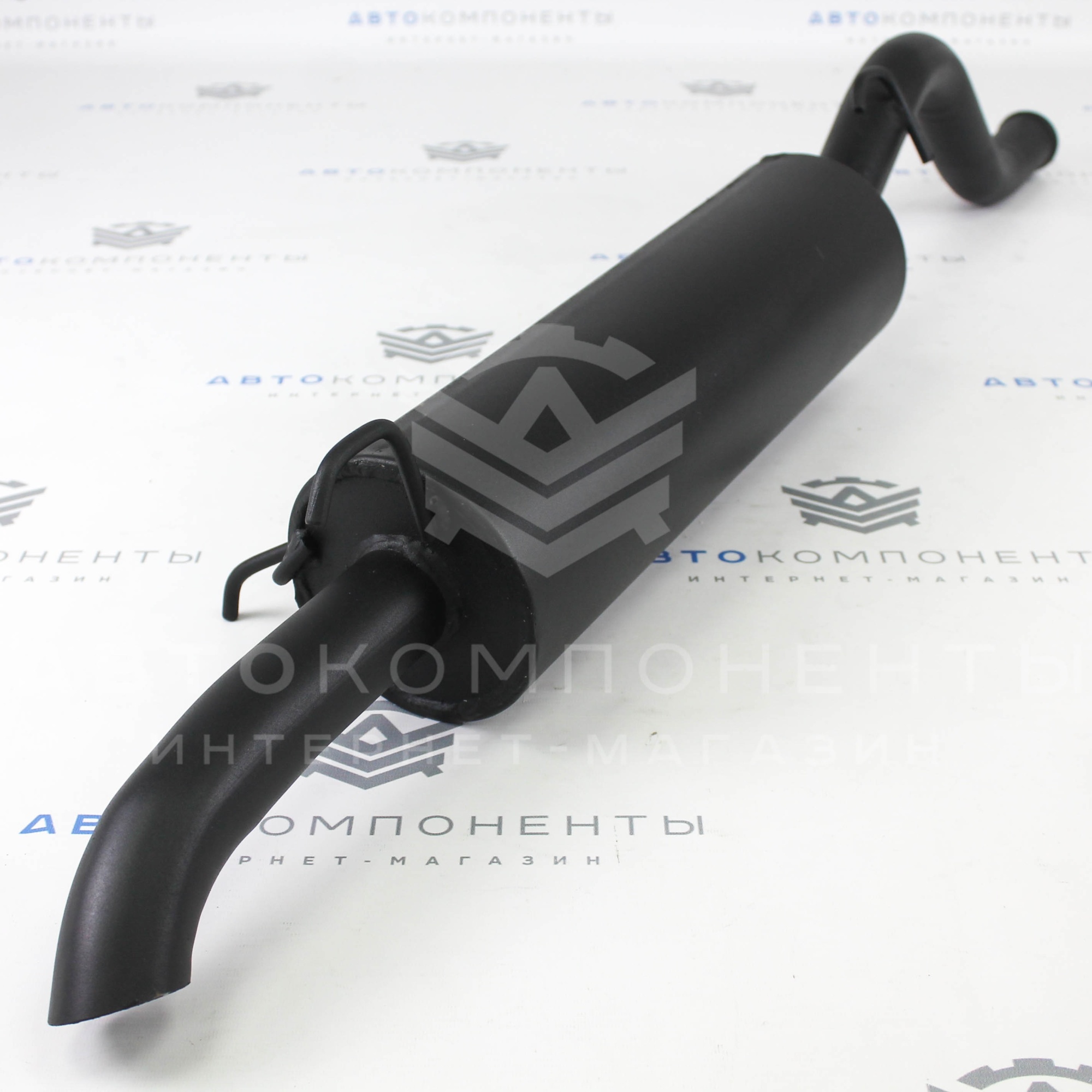 Выпускной комплект "DK PRO" 8V на треугольном фланце с глушителем (комфорт) ВАЗ 2114, 2113