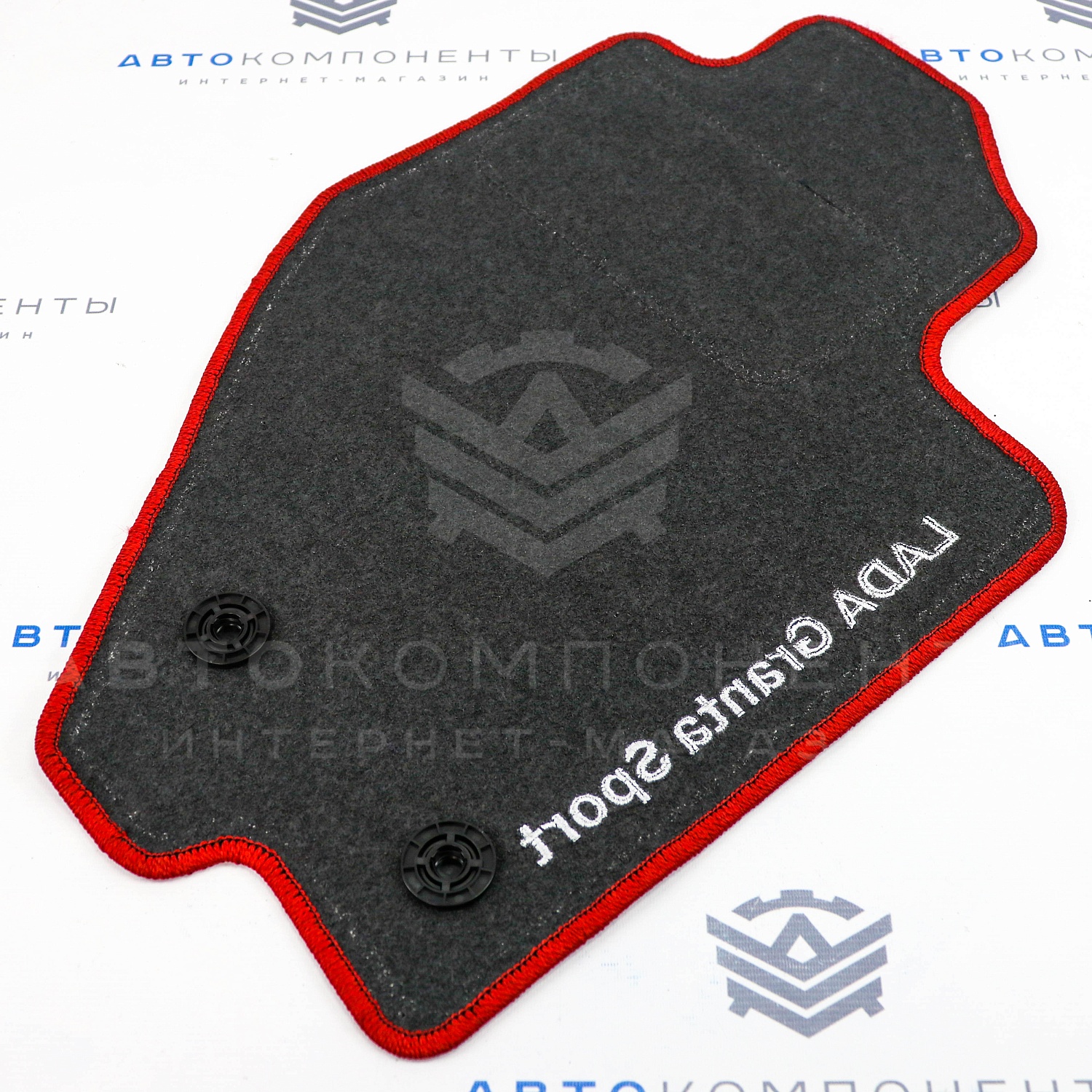 Ворсовые ковры "Granta Sport" с цветной окантовкой Лада Гранта